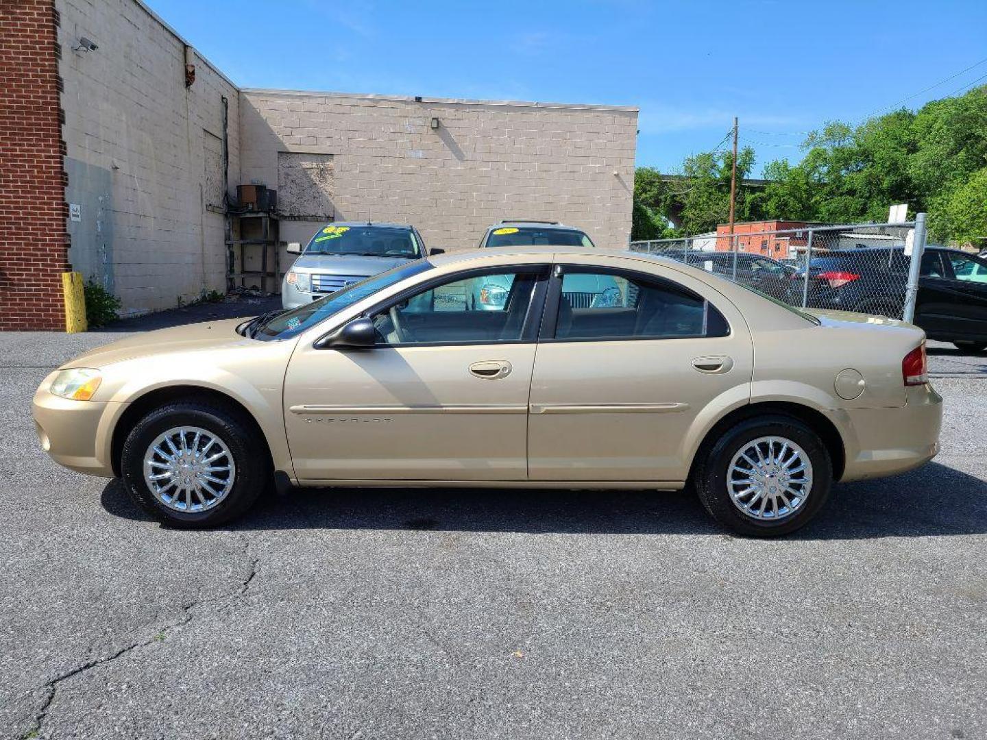 2001 TAN CHRYSLER SEBRING LX (1C3EL46X01N) with an 2.4L engine, Automatic transmission, located at 117 North Cameron Street, Harrisburg, PA, 17101, (717) 963-8962, 40.266762, -76.875259 - WE FINANCE!!! Good Credit/ Bad Credit/ No Credit - ALL Trade-Ins Welcomed!!! ***Guaranteed Credit Approval*** APPLY ONLINE or CALL us TODAY ;) Internet Prices and Marketplace Prices are SPECIAL discounted ***CASH DEALS*** Retail Prices are higher. Please call us to discuss your cash and finan - Photo#1