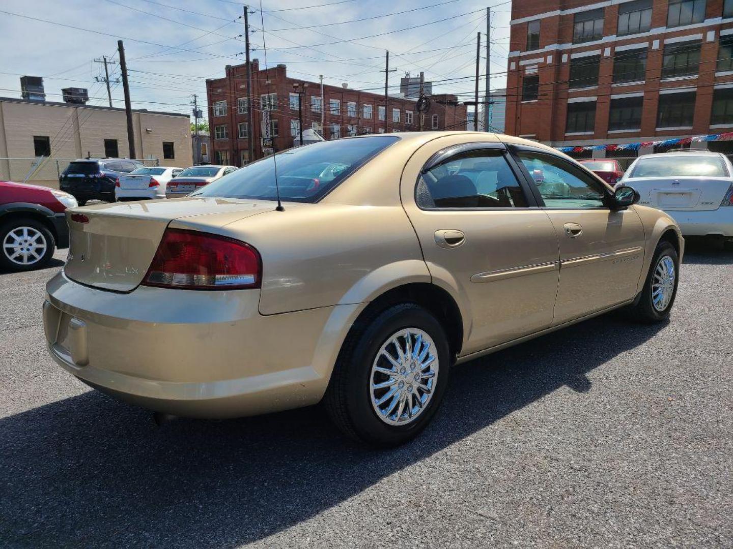 2001 TAN CHRYSLER SEBRING LX (1C3EL46X01N) with an 2.4L engine, Automatic transmission, located at 117 North Cameron Street, Harrisburg, PA, 17101, (717) 963-8962, 40.266762, -76.875259 - WE FINANCE!!! Good Credit/ Bad Credit/ No Credit - ALL Trade-Ins Welcomed!!! ***Guaranteed Credit Approval*** APPLY ONLINE or CALL us TODAY ;) Internet Prices and Marketplace Prices are SPECIAL discounted ***CASH DEALS*** Retail Prices are higher. Please call us to discuss your cash and finan - Photo#4