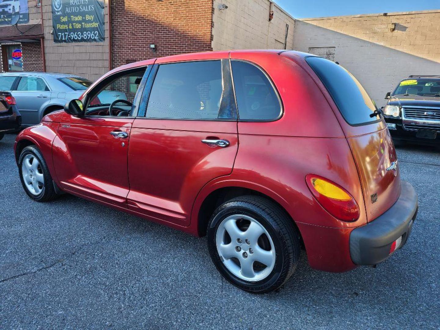 2002 RED CHRYSLER PT CRUISER TOURING (3C4FY58B52T) with an 2.4L engine, Automatic transmission, located at 117 North Cameron Street, Harrisburg, PA, 17101, (717) 963-8962, 40.266762, -76.875259 - WE FINANCE!!! Good Credit/ Bad Credit/ No Credit - ALL Trade-Ins Welcomed!!! ***Guaranteed Credit Approval*** APPLY ONLINE or CALL us TODAY ;) Internet Prices and Marketplace Prices are SPECIAL discounted ***CASH DEALS*** Retail Prices are higher. Please call us to discuss your cash and finan - Photo#2