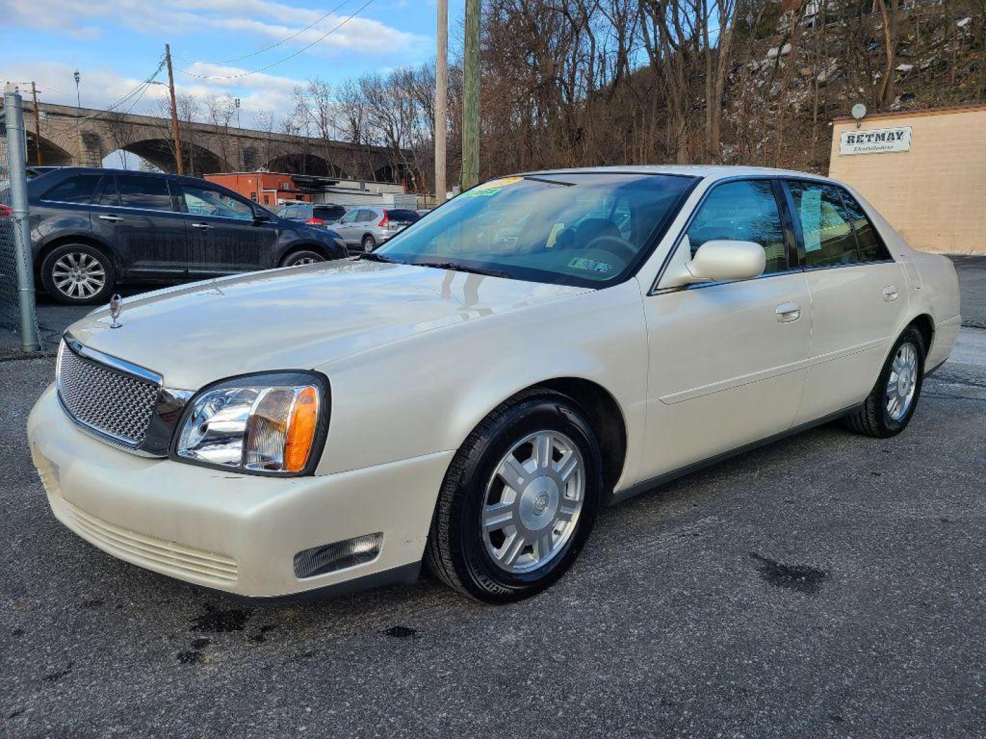 2003 WHITE CADILLAC DEVILLE SEDAN (1G6KD54Y63U) with an 4.6L engine, Automatic transmission, located at 117 North Cameron Street, Harrisburg, PA, 17101, (717) 963-8962, 40.266762, -76.875259 - WE FINANCE!!! Good Credit/ Bad Credit/ No Credit - ALL Trade-Ins Welcomed!!! ***Guaranteed Credit Approval*** APPLY ONLINE or CALL us TODAY ;) Internet Prices and Marketplace Prices are SPECIAL discounted ***CASH DEALS*** Retail Prices are higher. Please call us to discuss your cash and finan - Photo#0