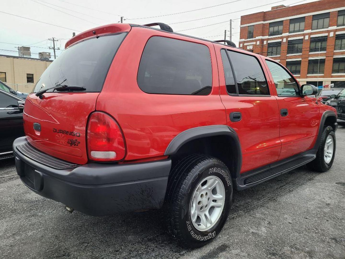 2003 RED DODGE DURANGO SPORT (1D4HS38N33F) with an 4.7L engine, Automatic transmission, located at 117 North Cameron Street, Harrisburg, PA, 17101, (717) 963-8962, 40.266762, -76.875259 - WE FINANCE!!! Good Credit/ Bad Credit/ No Credit - ALL Trade-Ins Welcomed!!! ***Guaranteed Credit Approval*** APPLY ONLINE or CALL us TODAY ;) Internet Prices and Marketplace Prices are SPECIAL discounted ***CASH DEALS*** Retail Prices are higher. Please call us to discuss your cash and finan - Photo#4