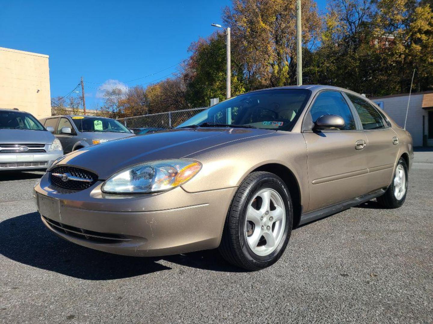 2003 TAN FORD TAURUS SES (1FAHP55U53G) with an 3.0L engine, Automatic transmission, located at 117 North Cameron Street, Harrisburg, PA, 17101, (717) 963-8962, 40.266762, -76.875259 - WE FINANCE!!! Good Credit/ Bad Credit/ No Credit - ALL Trade-Ins Welcomed!!! ***Guaranteed Credit Approval*** APPLY ONLINE or CALL us TODAY ;) Internet Prices and Marketplace Prices are SPECIAL discounted ***CASH DEALS*** Retail Prices are higher. Please call us to discuss your cash and finan - Photo#0