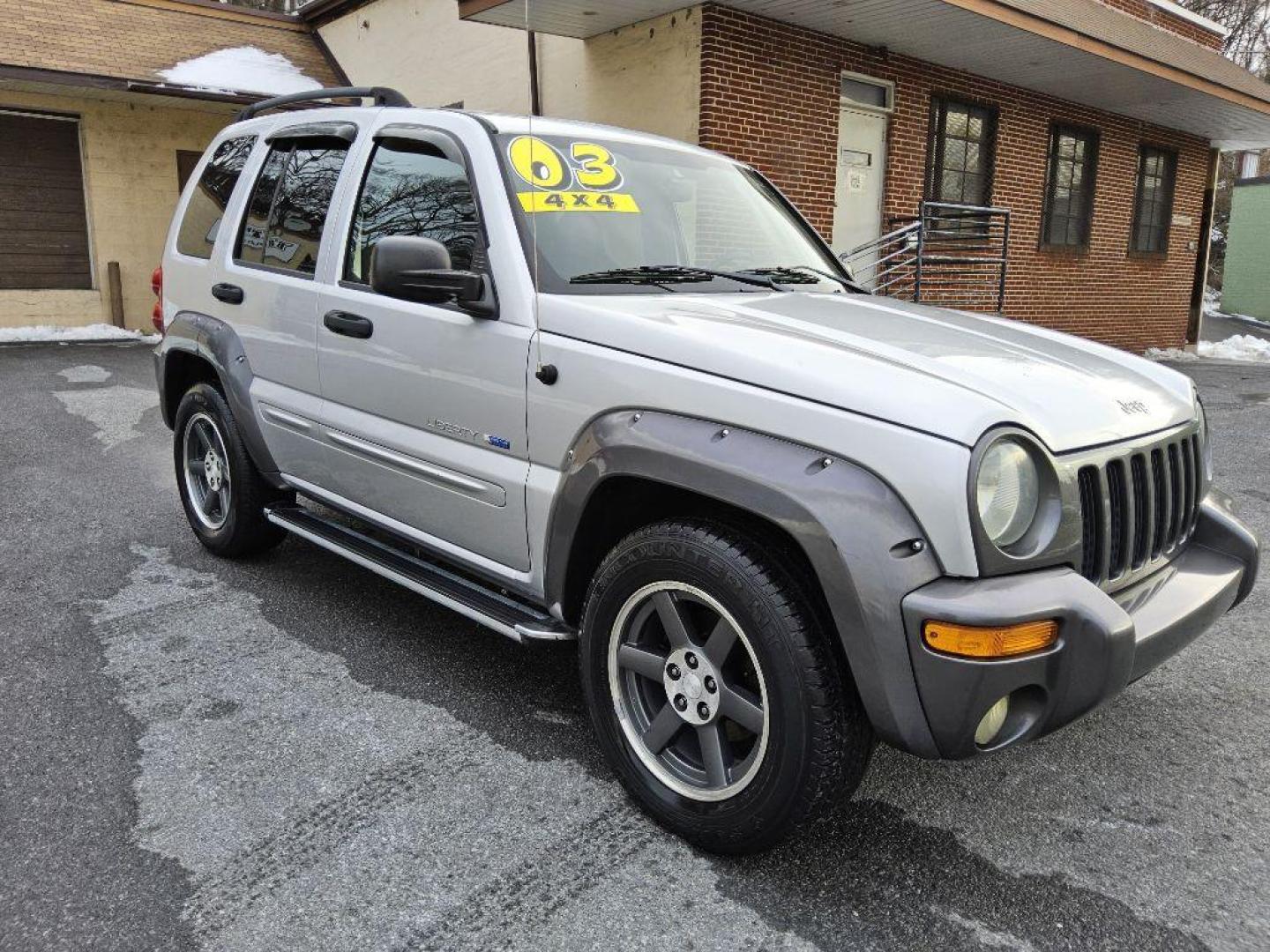 2003 SILVER JEEP LIBERTY SPORT (1J4GL48KX3W) with an 3.7L engine, Automatic transmission, located at 7981 Paxton Street, Harrisburg, PA, 17111, (717) 561-2926, 40.261490, -76.749229 - WE FINANCE!!! Good Credit/ Bad Credit/ No Credit - ALL Trade-Ins Welcomed!!! ***Guaranteed Credit Approval*** APPLY ONLINE or CALL us TODAY ;) Internet Prices and Marketplace Prices are SPECIAL discounted ***CASH DEALS*** Retail Prices are higher. Please call us to discuss your cash and finan - Photo#6