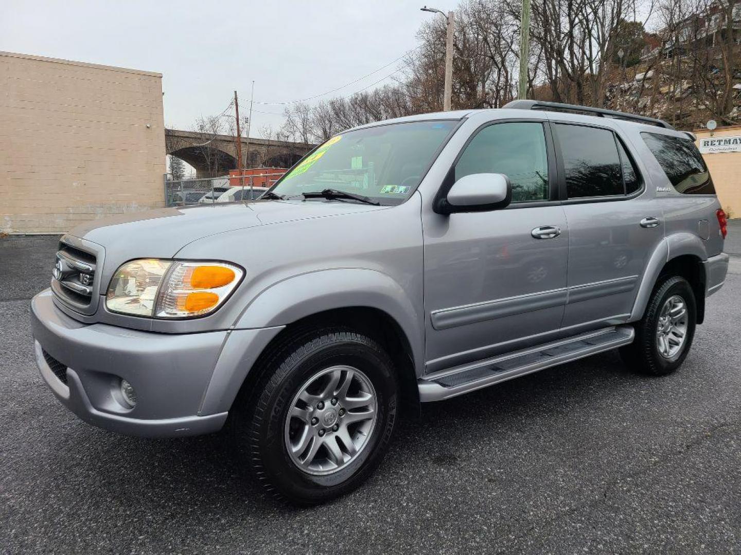 2003 SILVER TOYOTA SEQUOIA LIMITED (5TDBT48A03S) with an 4.7L engine, Automatic transmission, located at 117 North Cameron Street, Harrisburg, PA, 17101, (717) 963-8962, 40.266762, -76.875259 - WE FINANCE!!! Good Credit/ Bad Credit/ No Credit - ALL Trade-Ins Welcomed!!! ***Guaranteed Credit Approval*** APPLY ONLINE or CALL us TODAY ;) Internet Prices and Marketplace Prices are SPECIAL discounted ***CASH DEALS*** Retail Prices are higher. Please call us to discuss your cash and finan - Photo#0