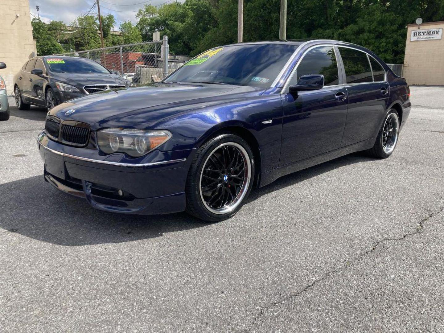 2004 BLACK BMW 745 LI (WBAGN63584D) with an 4.4L engine, Automatic transmission, located at 117 North Cameron Street, Harrisburg, PA, 17101, (717) 963-8962, 40.266762, -76.875259 - WE FINANCE!!! Good Credit/ Bad Credit/ No Credit - ALL Trade-Ins Welcomed!!! ***Guaranteed Credit Approval*** APPLY ONLINE or CALL us TODAY ;) Internet Prices and Marketplace Prices are SPECIAL discounted ***CASH DEALS*** Retail Prices are higher. Please call us to discuss your cash and finan - Photo#0