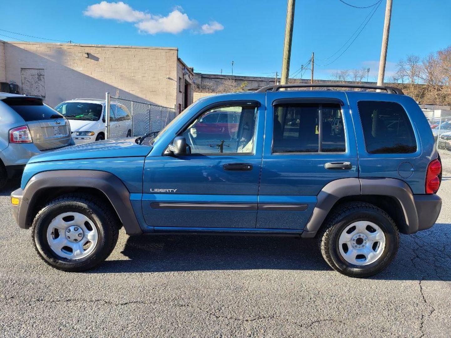 2004 BLUE JEEP LIBERTY SPORT (1J4GK48K14W) with an 3.7L engine, Automatic transmission, located at 117 North Cameron Street, Harrisburg, PA, 17101, (717) 963-8962, 40.266762, -76.875259 - WE FINANCE!!! Good Credit/ Bad Credit/ No Credit - ALL Trade-Ins Welcomed!!! ***Guaranteed Credit Approval*** APPLY ONLINE or CALL us TODAY ;) Internet Prices and Marketplace Prices are SPECIAL discounted ***CASH DEALS*** Retail Prices are higher. Please call us to discuss your cash and finan - Photo#1