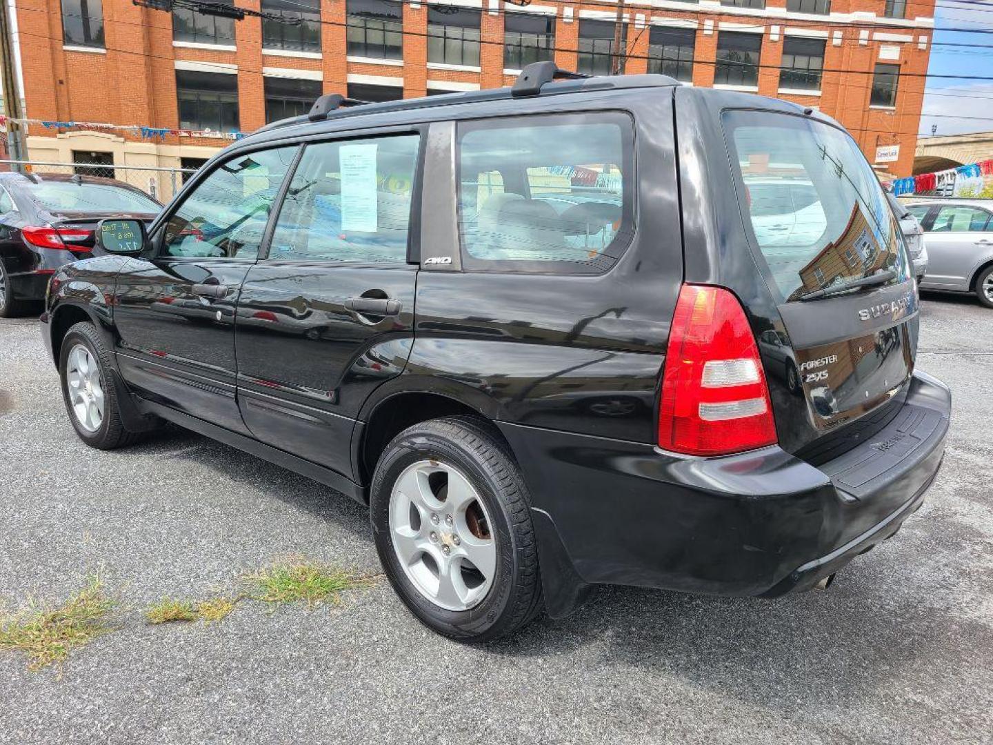 2004 BLACK SUBARU FORESTER 2.5XS (JF1SG65664H) with an 2.5L engine, Automatic transmission, located at 117 North Cameron Street, Harrisburg, PA, 17101, (717) 963-8962, 40.266762, -76.875259 - WE FINANCE!!! Good Credit/ Bad Credit/ No Credit - ALL Trade-Ins Welcomed!!! ***Guaranteed Credit Approval*** APPLY ONLINE or CALL us TODAY ;) Internet Prices and Marketplace Prices are SPECIAL discounted ***CASH DEALS*** Retail Prices are higher. Please call us to discuss your cash and finan - Photo#2