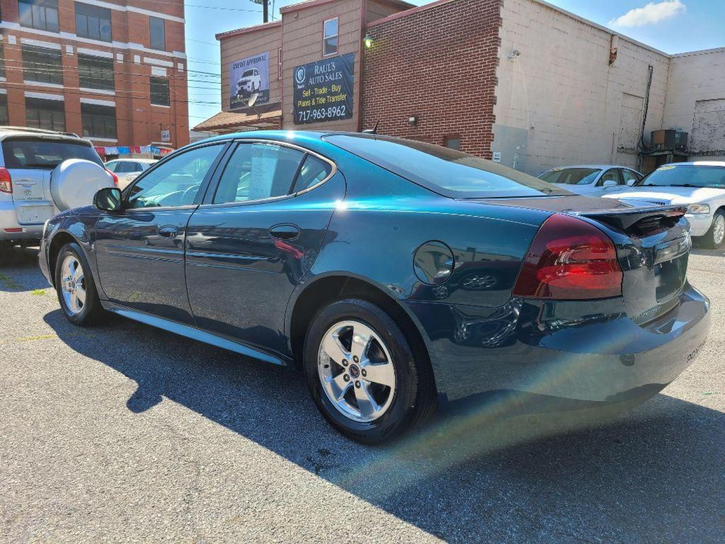 2006 GREEN PONTIAC GRAND PRIX BASE (2G2WP552561) with an 3.8L engine, Automatic transmission, located at 117 North Cameron Street, Harrisburg, PA, 17101, (717) 963-8962, 40.266762, -76.875259 - WE FINANCE!!! Good Credit/ Bad Credit/ No Credit - ALL Trade-Ins Welcomed!!! ***Guaranteed Credit Approval*** APPLY ONLINE or CALL us TODAY ;) Internet Prices and Marketplace Prices are SPECIAL discounted ***CASH DEALS*** Retail Prices are higher. Please call us to discuss your cash and finan - Photo#2