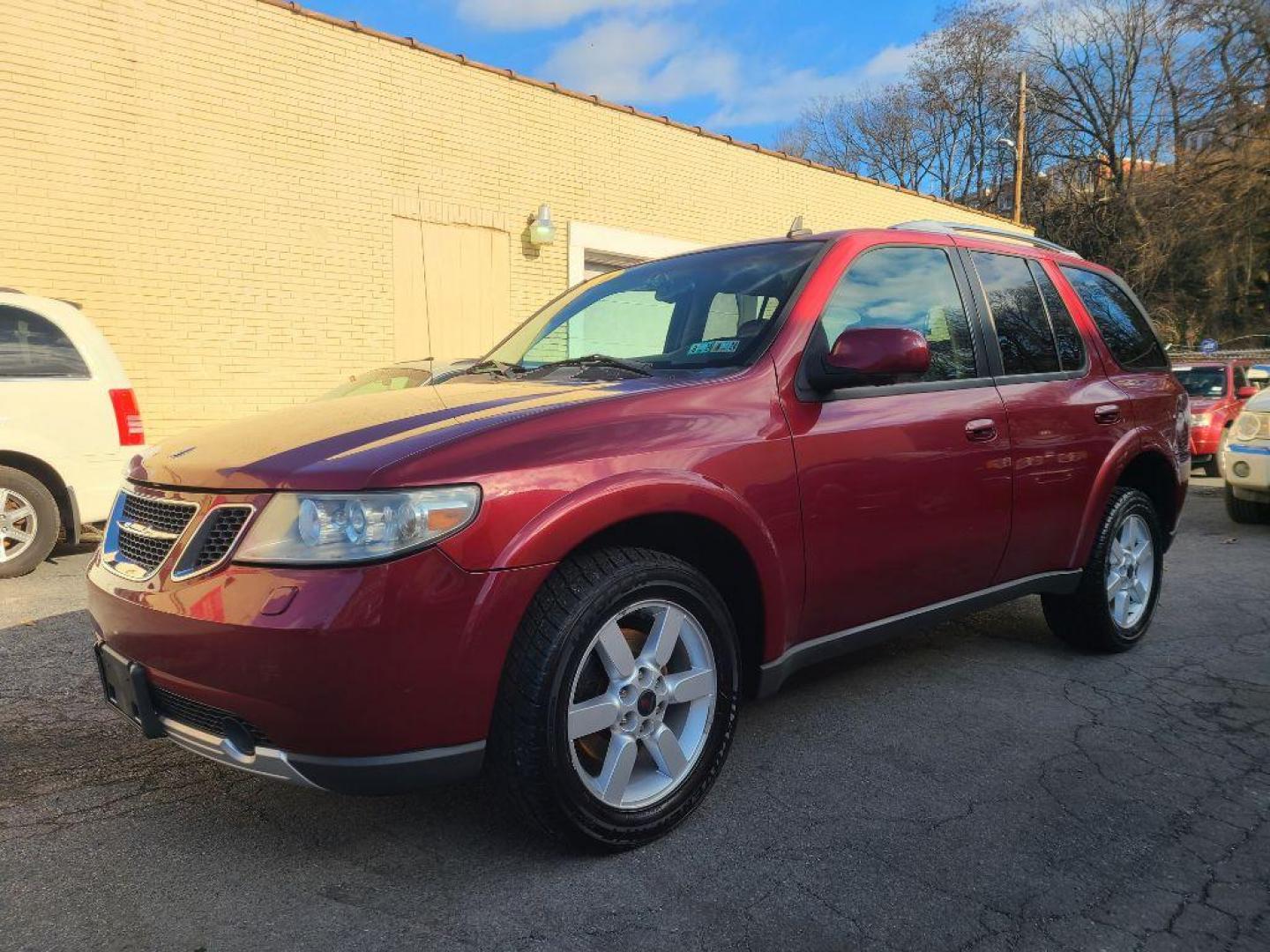 2006 RED SAAB 9-7X ARC (5S3ET13M562) with an 5.3L engine, Automatic transmission, located at 117 North Cameron Street, Harrisburg, PA, 17101, (717) 963-8962, 40.266762, -76.875259 - WE FINANCE!!! Good Credit/ Bad Credit/ No Credit - ALL Trade-Ins Welcomed!!! ***Guaranteed Credit Approval*** APPLY ONLINE or CALL us TODAY ;) Internet Prices and Marketplace Prices are SPECIAL discounted ***CASH DEALS*** Retail Prices are higher. Please call us to discuss your cash and finan - Photo#0