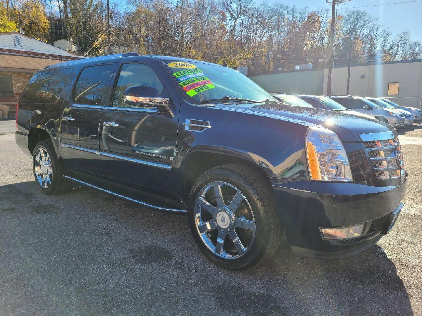 2008 BLUE CADILLAC ESCALADE ESV (1GYFK66848R) with an 6.2L engine, Automatic transmission, located at 117 North Cameron Street, Harrisburg, PA, 17101, (717) 963-8962, 40.266762, -76.875259 - WE FINANCE!!! Good Credit/ Bad Credit/ No Credit - ALL Trade-Ins Welcomed!!! ***Guaranteed Credit Approval*** APPLY ONLINE or CALL us TODAY ;) Internet Prices and Marketplace Prices are SPECIAL discounted ***CASH DEALS*** Retail Prices are higher. Please call us to discuss your cash and finan - Photo#6