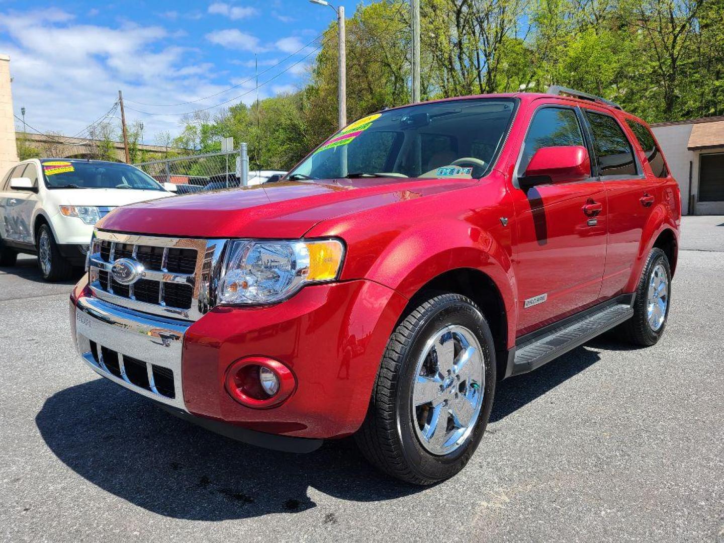 2008 RED FORD ESCAPE LIMITED (1FMCU94198K) with an 3.0L engine, Automatic transmission, located at 117 North Cameron Street, Harrisburg, PA, 17101, (717) 963-8962, 40.266762, -76.875259 - WE FINANCE!!! Good Credit/ Bad Credit/ No Credit - ALL Trade-Ins Welcomed!!! ***Guaranteed Credit Approval*** APPLY ONLINE or CALL us TODAY ;) Internet Prices and Marketplace Prices are SPECIAL discounted ***CASH DEALS*** Retail Prices are higher. Please call us to discuss your cash and finan - Photo#0