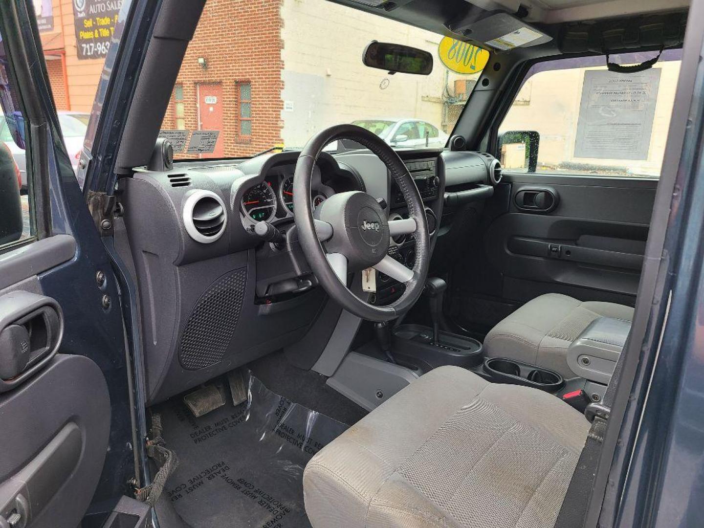 2008 BLUE JEEP WRANGLER UNLIMI SAHARA (1J4GA59118L) with an 3.8L engine, Automatic transmission, located at 117 North Cameron Street, Harrisburg, PA, 17101, (717) 963-8962, 40.266762, -76.875259 - WE FINANCE!!! Good Credit/ Bad Credit/ No Credit - ALL Trade-Ins Welcomed!!! ***Guaranteed Credit Approval*** APPLY ONLINE or CALL us TODAY ;) Internet Prices and Marketplace Prices are SPECIAL discounted ***CASH DEALS*** Retail Prices are higher. Please call us to discuss your cash and finan - Photo#9