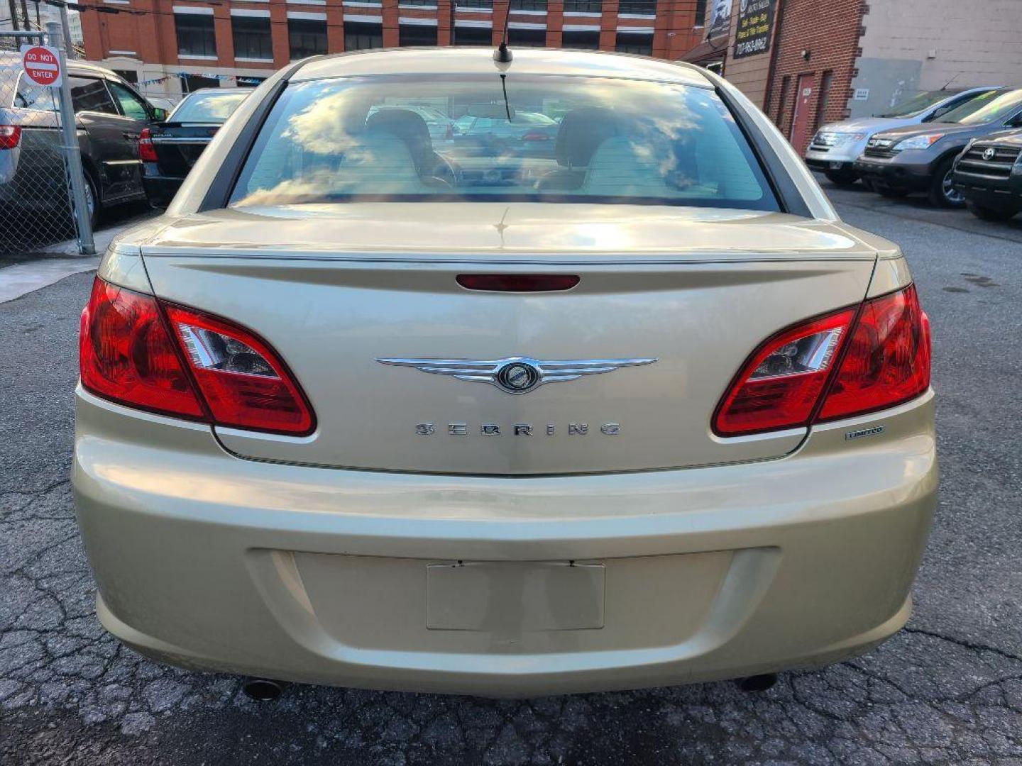 2010 GOLD CHRYSLER SEBRING LIMITED (1C3CC5FVXAN) with an 3.5L engine, Automatic transmission, located at 117 North Cameron Street, Harrisburg, PA, 17101, (717) 963-8962, 40.266762, -76.875259 - WE FINANCE!!! Good Credit/ Bad Credit/ No Credit - ALL Trade-Ins Welcomed!!! ***Guaranteed Credit Approval*** APPLY ONLINE or CALL us TODAY ;) Internet Prices and Marketplace Prices are SPECIAL discounted ***CASH DEALS*** Retail Prices are higher. Please call us to discuss your cash and finan - Photo#3