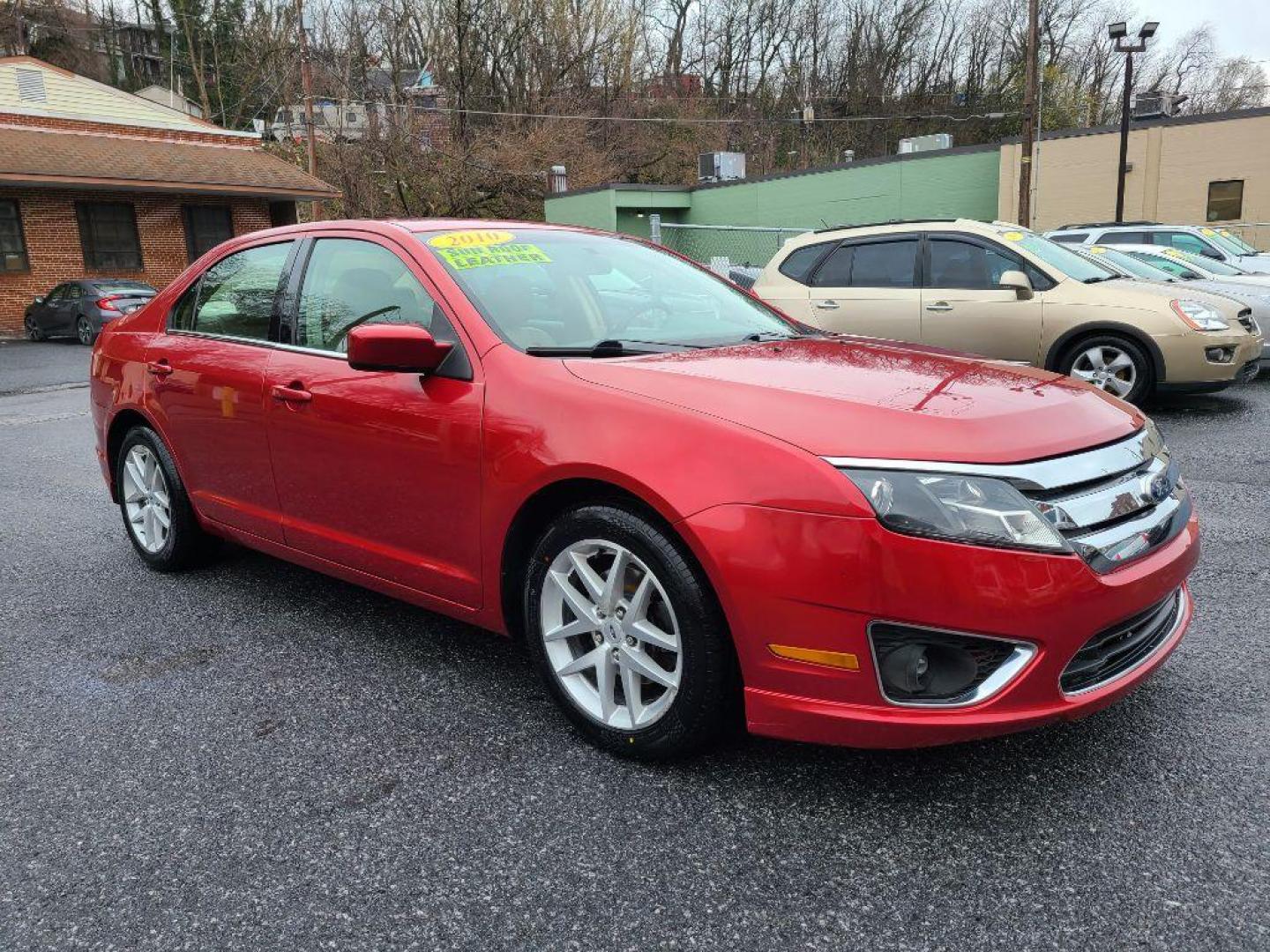 2010 RED FORD FUSION SEL (3FAHP0JAXAR) with an 2.5L engine, Automatic transmission, located at 117 North Cameron Street, Harrisburg, PA, 17101, (717) 963-8962, 40.266762, -76.875259 - WE FINANCE!!! Good Credit/ Bad Credit/ No Credit - ALL Trade-Ins Welcomed!!! ***Guaranteed Credit Approval*** APPLY ONLINE or CALL us TODAY ;) Internet Prices and Marketplace Prices are SPECIAL discounted ***CASH DEALS*** Retail Prices are higher. Please call us to discuss your cash and finan - Photo#6