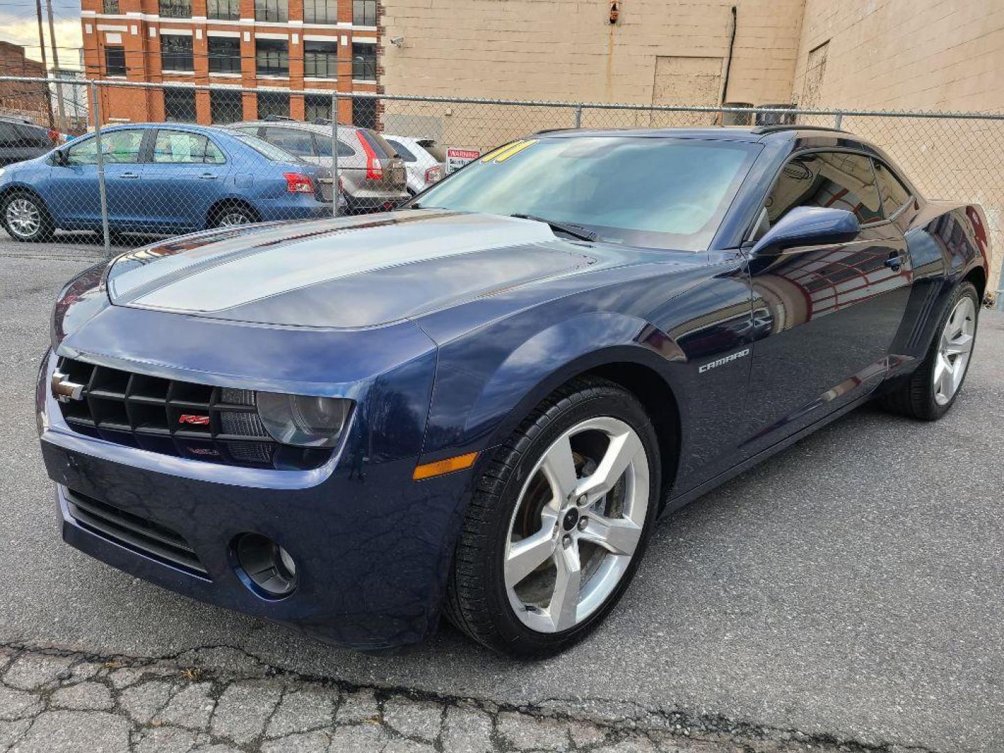 2011 BLUE CHEVROLET CAMARO RS (2G1FF1ED4B9) with an 3.6L engine, 6-Speed Manual transmission, located at 117 North Cameron Street, Harrisburg, PA, 17101, (717) 963-8962, 40.266762, -76.875259 - WE FINANCE!!! Good Credit/ Bad Credit/ No Credit - ALL Trade-Ins Welcomed!!! ***Guaranteed Credit Approval*** APPLY ONLINE or CALL us TODAY ;) Internet Prices and Marketplace Prices are SPECIAL discounted ***CASH DEALS*** Retail Prices are higher. Please call us to discuss your cash and finan - Photo#0