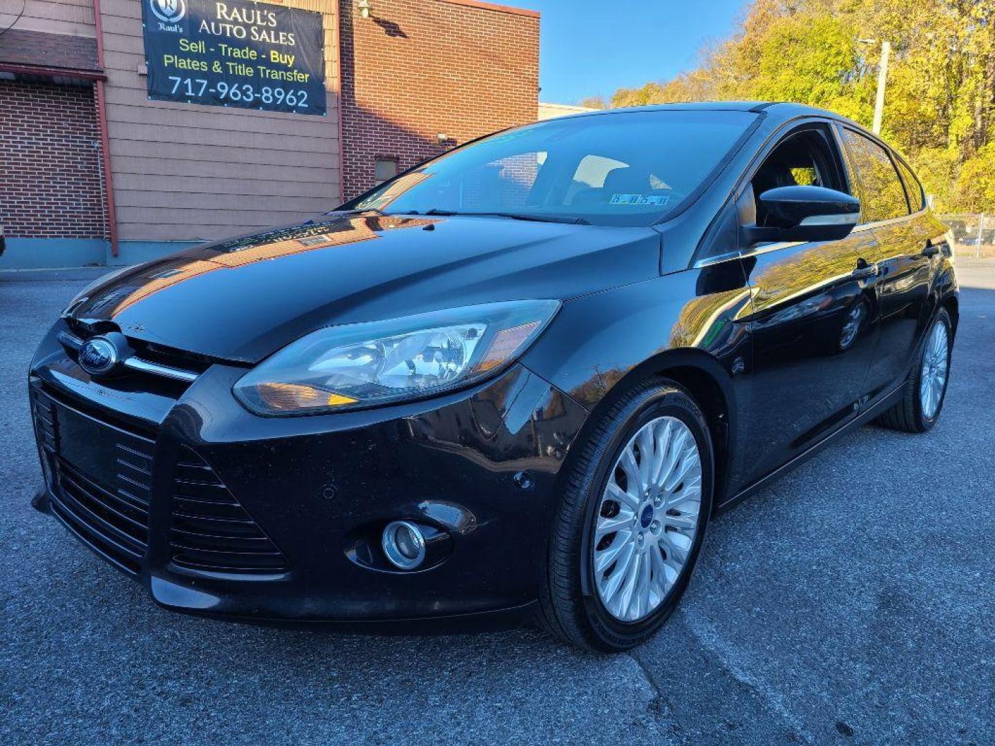 2012 BLACK FORD FOCUS TITANIUM (1FAHP3N27CL) with an 2.0L engine, Automatic transmission, located at 117 North Cameron Street, Harrisburg, PA, 17101, (717) 963-8962, 40.266762, -76.875259 - WE FINANCE!!! Good Credit/ Bad Credit/ No Credit - ALL Trade-Ins Welcomed!!! ***Guaranteed Credit Approval*** APPLY ONLINE or CALL us TODAY ;) Internet Prices and Marketplace Prices are SPECIAL discounted ***CASH DEALS*** Retail Prices are higher. Please call us to discuss your cash and finan - Photo#0