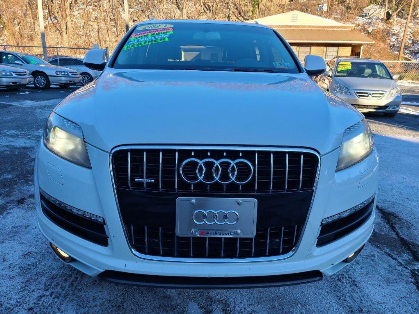 2013 WHITE AUDI Q7 PREMIUM PLUS (WA1LGAFE1DD) with an 3.0L engine, Automatic transmission, located at 117 North Cameron Street, Harrisburg, PA, 17101, (717) 963-8962, 40.266762, -76.875259 - WE FINANCE!!! Good Credit/ Bad Credit/ No Credit - ALL Trade-Ins Welcomed!!! ***Guaranteed Credit Approval*** APPLY ONLINE or CALL us TODAY ;) Internet Prices and Marketplace Prices are SPECIAL discounted ***CASH DEALS*** Retail Prices are higher. Please call us to discuss your cash and finan - Photo#7