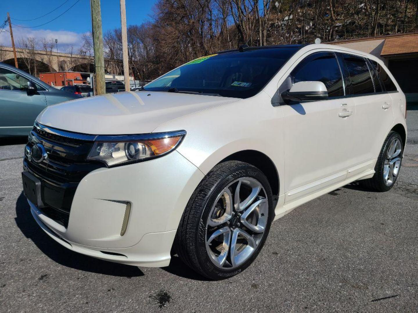 2013 WHITE FORD EDGE SPORT (2FMDK4AK5DB) with an 3.7L engine, Automatic transmission, located at 7981 Paxton Street, Harrisburg, PA, 17111, (717) 561-2926, 40.261490, -76.749229 - WE FINANCE!!! Good Credit/ Bad Credit/ No Credit - ALL Trade-Ins Welcomed!!! ***Guaranteed Credit Approval*** APPLY ONLINE or CALL us TODAY ;) Internet Prices and Marketplace Prices are SPECIAL discounted ***CASH DEALS*** Retail Prices are higher. Please call us to discuss your cash and finan - Photo#0