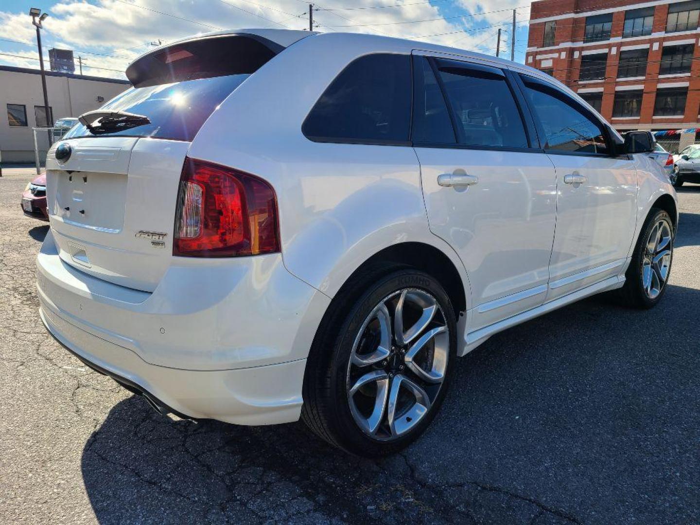 2013 WHITE FORD EDGE SPORT (2FMDK4AK5DB) with an 3.7L engine, Automatic transmission, located at 7981 Paxton Street, Harrisburg, PA, 17111, (717) 561-2926, 40.261490, -76.749229 - WE FINANCE!!! Good Credit/ Bad Credit/ No Credit - ALL Trade-Ins Welcomed!!! ***Guaranteed Credit Approval*** APPLY ONLINE or CALL us TODAY ;) Internet Prices and Marketplace Prices are SPECIAL discounted ***CASH DEALS*** Retail Prices are higher. Please call us to discuss your cash and finan - Photo#4