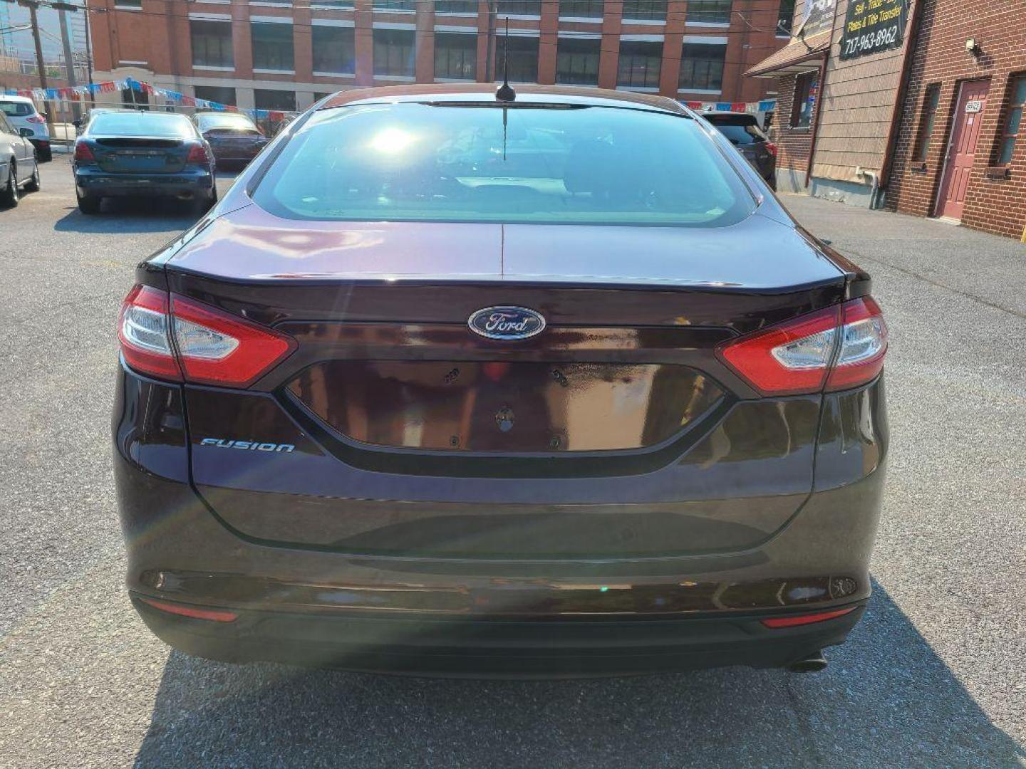 2013 MAROON FORD FUSION S (3FA6P0G76DR) with an 2.5L engine, Automatic transmission, located at 117 North Cameron Street, Harrisburg, PA, 17101, (717) 963-8962, 40.266762, -76.875259 - WE FINANCE!!! Good Credit/ Bad Credit/ No Credit - ALL Trade-Ins Welcomed!!! ***Guaranteed Credit Approval*** APPLY ONLINE or CALL us TODAY ;) Internet Prices and Marketplace Prices are SPECIAL discounted ***CASH DEALS*** Retail Prices are higher. Please call us to discuss your cash and finan - Photo#3