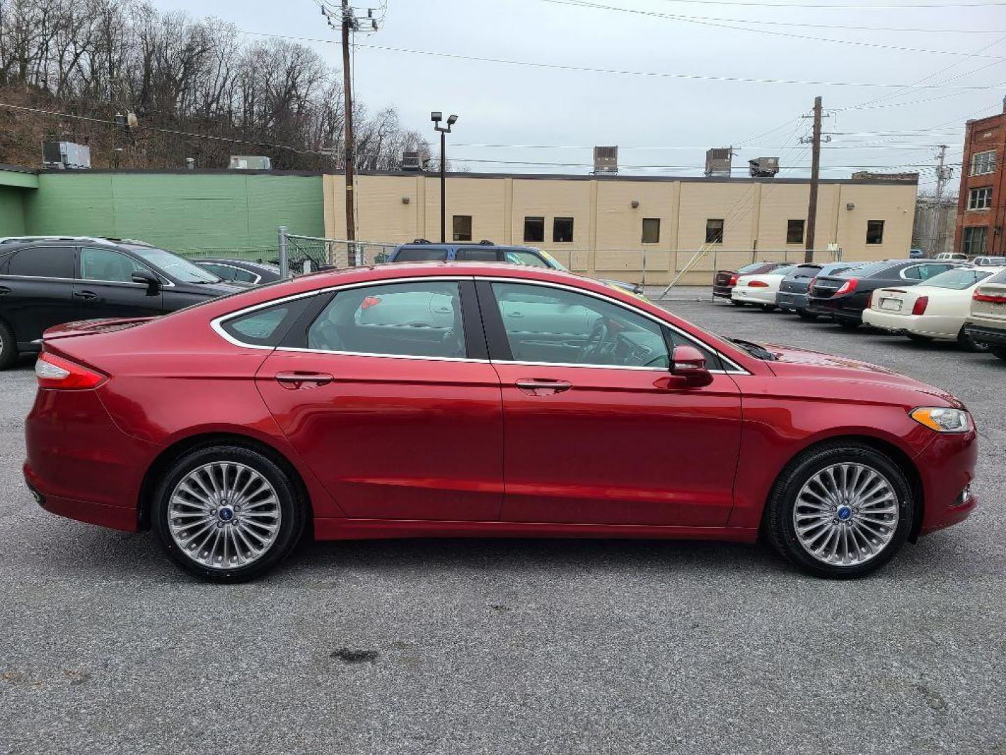 2014 RED FORD FUSION TITANIUM (3FA6P0K93ER) with an 2.0L engine, Automatic transmission, located at 117 North Cameron Street, Harrisburg, PA, 17101, (717) 963-8962, 40.266762, -76.875259 - WE FINANCE!!! Good Credit/ Bad Credit/ No Credit - ALL Trade-Ins Welcomed!!! ***Guaranteed Credit Approval*** APPLY ONLINE or CALL us TODAY ;) Internet Prices and Marketplace Prices are SPECIAL discounted ***CASH DEALS*** Retail Prices are higher. Please call us to discuss your cash and finan - Photo#18