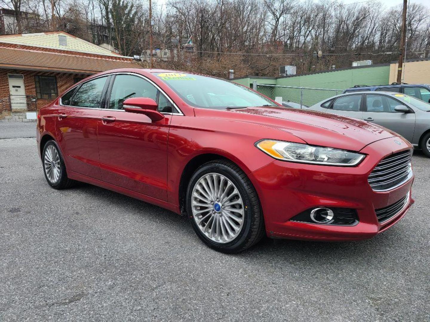 2014 RED FORD FUSION TITANIUM (3FA6P0K93ER) with an 2.0L engine, Automatic transmission, located at 117 North Cameron Street, Harrisburg, PA, 17101, (717) 963-8962, 40.266762, -76.875259 - WE FINANCE!!! Good Credit/ Bad Credit/ No Credit - ALL Trade-Ins Welcomed!!! ***Guaranteed Credit Approval*** APPLY ONLINE or CALL us TODAY ;) Internet Prices and Marketplace Prices are SPECIAL discounted ***CASH DEALS*** Retail Prices are higher. Please call us to discuss your cash and finan - Photo#19