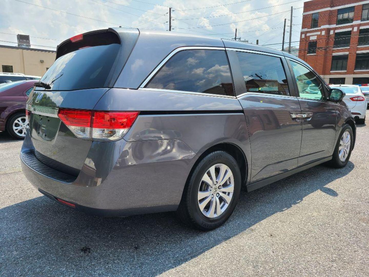 2014 GRAY HONDA ODYSSEY EX (5FNRL5H47EB) with an 3.5L engine, Automatic transmission, located at 7981 Paxton Street, Harrisburg, PA, 17111, (717) 561-2926, 40.261490, -76.749229 - WE FINANCE!!! Good Credit/ Bad Credit/ No Credit - ALL Trade-Ins Welcomed!!! ***Guaranteed Credit Approval*** APPLY ONLINE or CALL us TODAY ;) Internet Prices and Marketplace Prices are SPECIAL discounted ***CASH DEALS*** Retail Prices are higher. Please call us to discuss your cash and finan - Photo#4