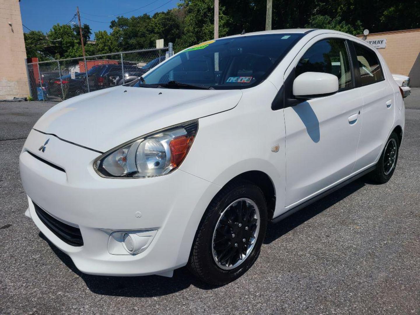 2014 WHITE MITSUBISHI MIRAGE DE (ML32A3HJXEH) with an 1.2L engine, Continuously Variable transmission, located at 117 North Cameron Street, Harrisburg, PA, 17101, (717) 963-8962, 40.266762, -76.875259 - WE FINANCE!!! Good Credit/ Bad Credit/ No Credit - ALL Trade-Ins Welcomed!!! ***Guaranteed Credit Approval*** APPLY ONLINE or CALL us TODAY ;) Internet Prices and Marketplace Prices are SPECIAL discounted ***CASH DEALS*** Retail Prices are higher. Please call us to discuss your cash and finan - Photo#0