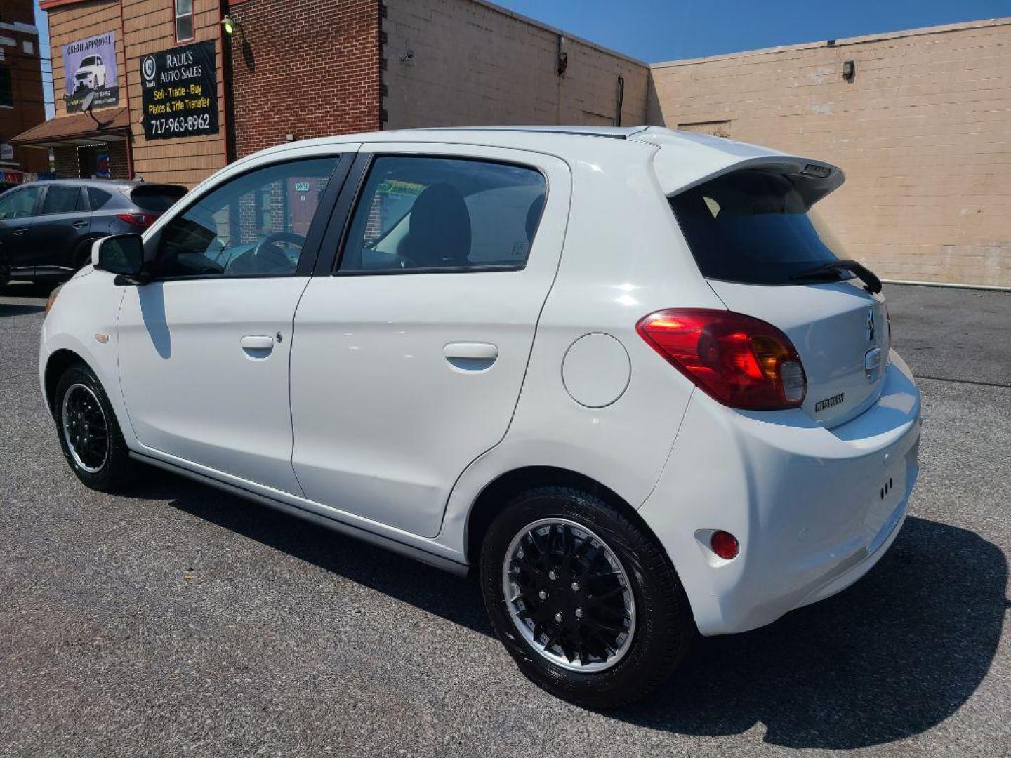 2014 WHITE MITSUBISHI MIRAGE DE (ML32A3HJXEH) with an 1.2L engine, Continuously Variable transmission, located at 117 North Cameron Street, Harrisburg, PA, 17101, (717) 963-8962, 40.266762, -76.875259 - WE FINANCE!!! Good Credit/ Bad Credit/ No Credit - ALL Trade-Ins Welcomed!!! ***Guaranteed Credit Approval*** APPLY ONLINE or CALL us TODAY ;) Internet Prices and Marketplace Prices are SPECIAL discounted ***CASH DEALS*** Retail Prices are higher. Please call us to discuss your cash and finan - Photo#2