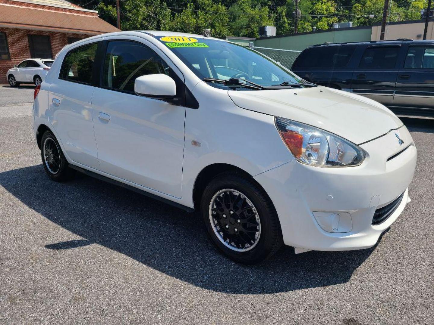 2014 WHITE MITSUBISHI MIRAGE DE (ML32A3HJXEH) with an 1.2L engine, Continuously Variable transmission, located at 117 North Cameron Street, Harrisburg, PA, 17101, (717) 963-8962, 40.266762, -76.875259 - WE FINANCE!!! Good Credit/ Bad Credit/ No Credit - ALL Trade-Ins Welcomed!!! ***Guaranteed Credit Approval*** APPLY ONLINE or CALL us TODAY ;) Internet Prices and Marketplace Prices are SPECIAL discounted ***CASH DEALS*** Retail Prices are higher. Please call us to discuss your cash and finan - Photo#6