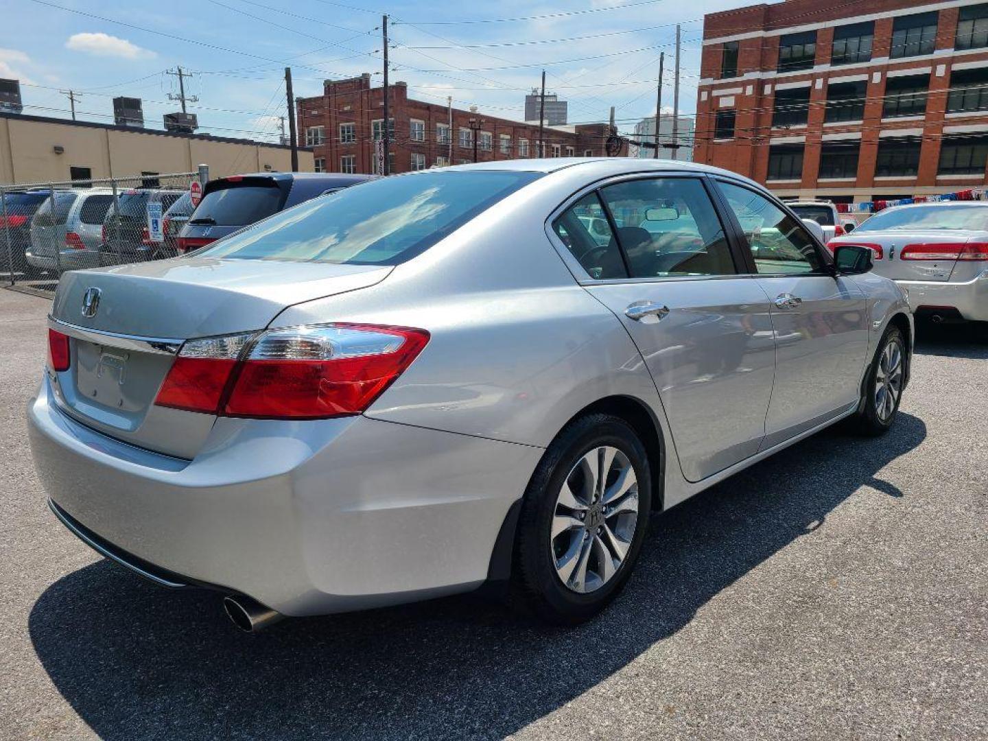 2015 SILVER HONDA ACCORD LX (1HGCR2F33FA) with an 2.4L engine, Continuously Variable transmission, located at 117 North Cameron Street, Harrisburg, PA, 17101, (717) 963-8962, 40.266762, -76.875259 - WE FINANCE!!! Good Credit/ Bad Credit/ No Credit - ALL Trade-Ins Welcomed!!! ***Guaranteed Credit Approval*** APPLY ONLINE or CALL us TODAY ;) Internet Prices and Marketplace Prices are SPECIAL discounted ***CASH DEALS*** Retail Prices are higher. Please call us to discuss your cash and finan - Photo#4