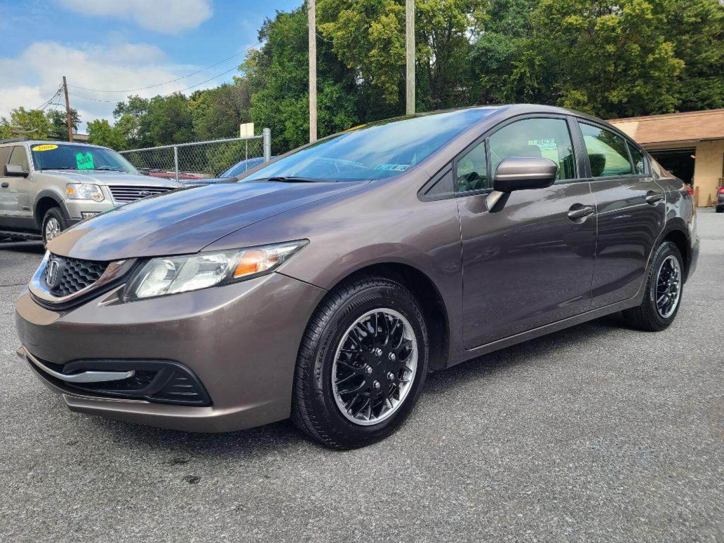 2015 BROWN HONDA CIVIC LX (19XFB2F56FE) with an 1.8L engine, Continuously Variable transmission, located at 7981 Paxton Street, Harrisburg, PA, 17111, (717) 561-2926, 40.261490, -76.749229 - WE FINANCE!!! Good Credit/ Bad Credit/ No Credit - ALL Trade-Ins Welcomed!!! ***Guaranteed Credit Approval*** APPLY ONLINE or CALL us TODAY ;) Internet Prices and Marketplace Prices are SPECIAL discounted ***CASH DEALS*** Retail Prices are higher. Please call us to discuss your cash and finan - Photo#0