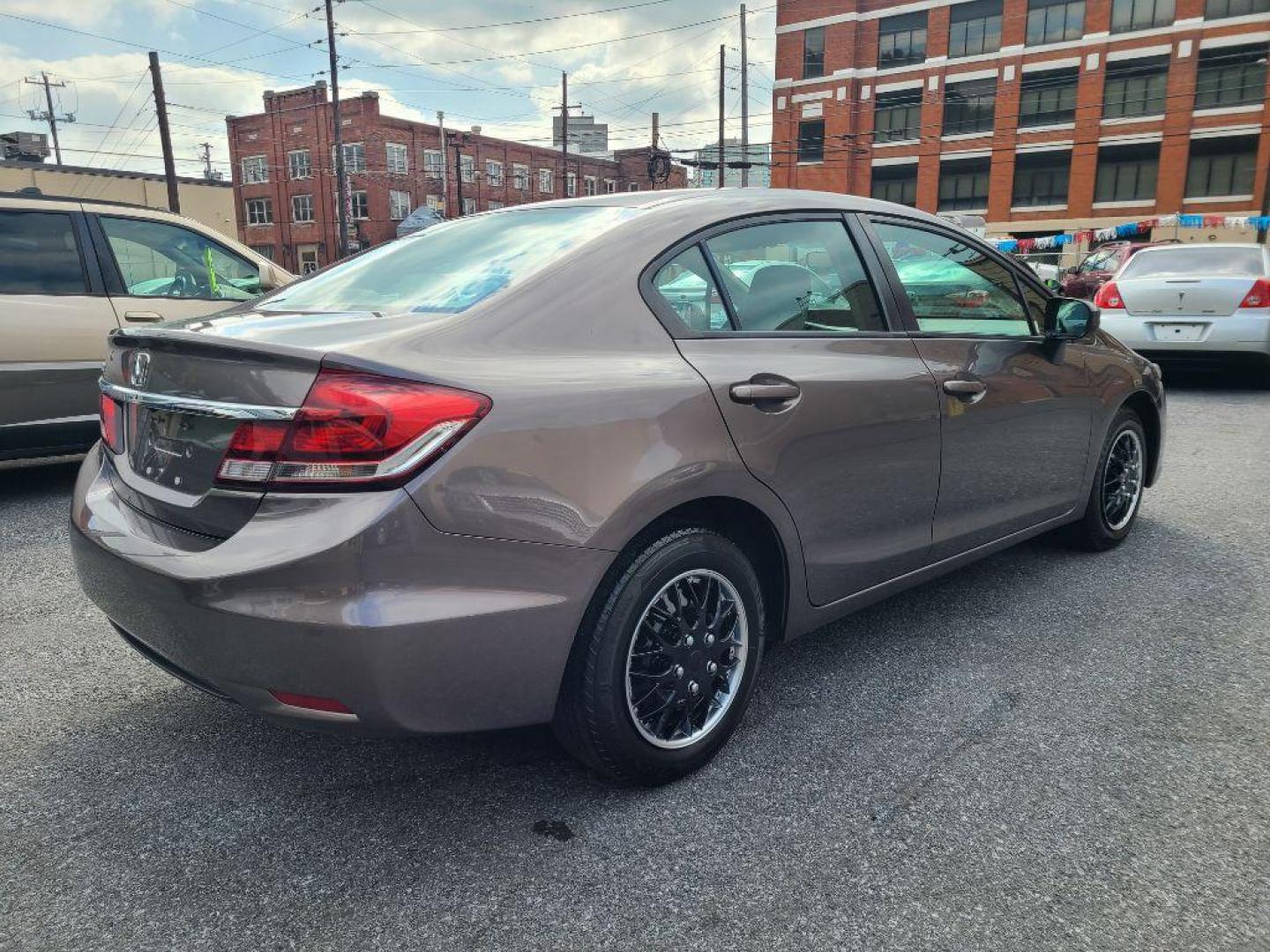 2015 BROWN HONDA CIVIC LX (19XFB2F56FE) with an 1.8L engine, Continuously Variable transmission, located at 7981 Paxton Street, Harrisburg, PA, 17111, (717) 561-2926, 40.261490, -76.749229 - WE FINANCE!!! Good Credit/ Bad Credit/ No Credit - ALL Trade-Ins Welcomed!!! ***Guaranteed Credit Approval*** APPLY ONLINE or CALL us TODAY ;) Internet Prices and Marketplace Prices are SPECIAL discounted ***CASH DEALS*** Retail Prices are higher. Please call us to discuss your cash and finan - Photo#4