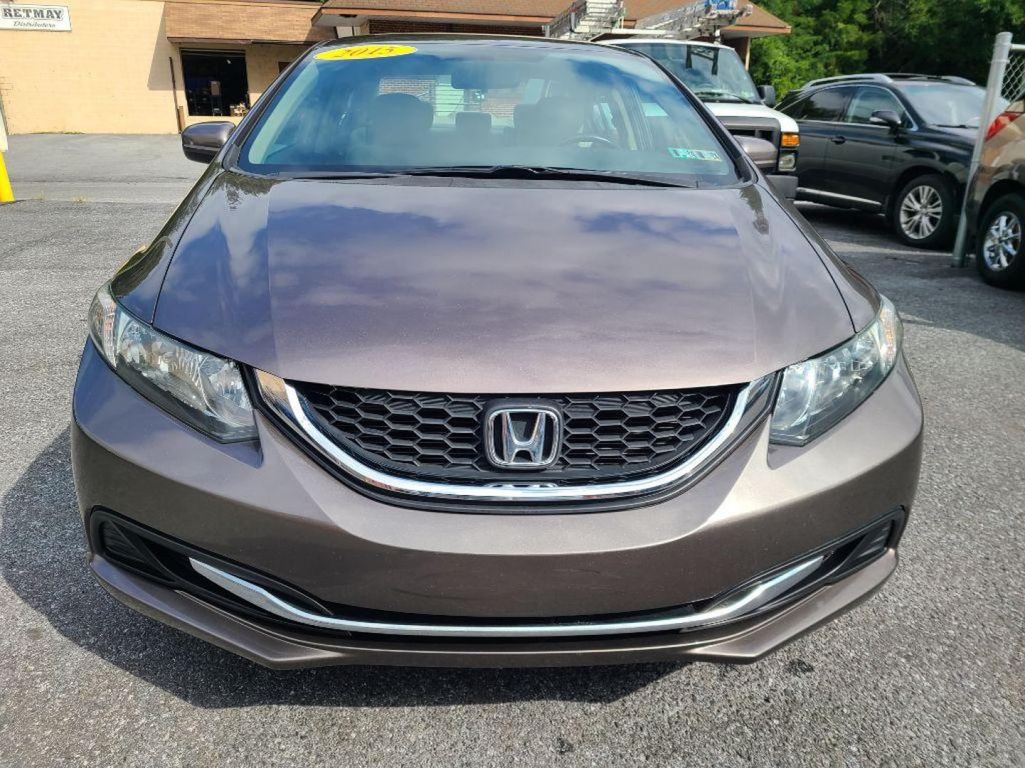 2015 BROWN HONDA CIVIC LX (19XFB2F56FE) with an 1.8L engine, Continuously Variable transmission, located at 7981 Paxton Street, Harrisburg, PA, 17111, (717) 561-2926, 40.261490, -76.749229 - WE FINANCE!!! Good Credit/ Bad Credit/ No Credit - ALL Trade-Ins Welcomed!!! ***Guaranteed Credit Approval*** APPLY ONLINE or CALL us TODAY ;) Internet Prices and Marketplace Prices are SPECIAL discounted ***CASH DEALS*** Retail Prices are higher. Please call us to discuss your cash and finan - Photo#7