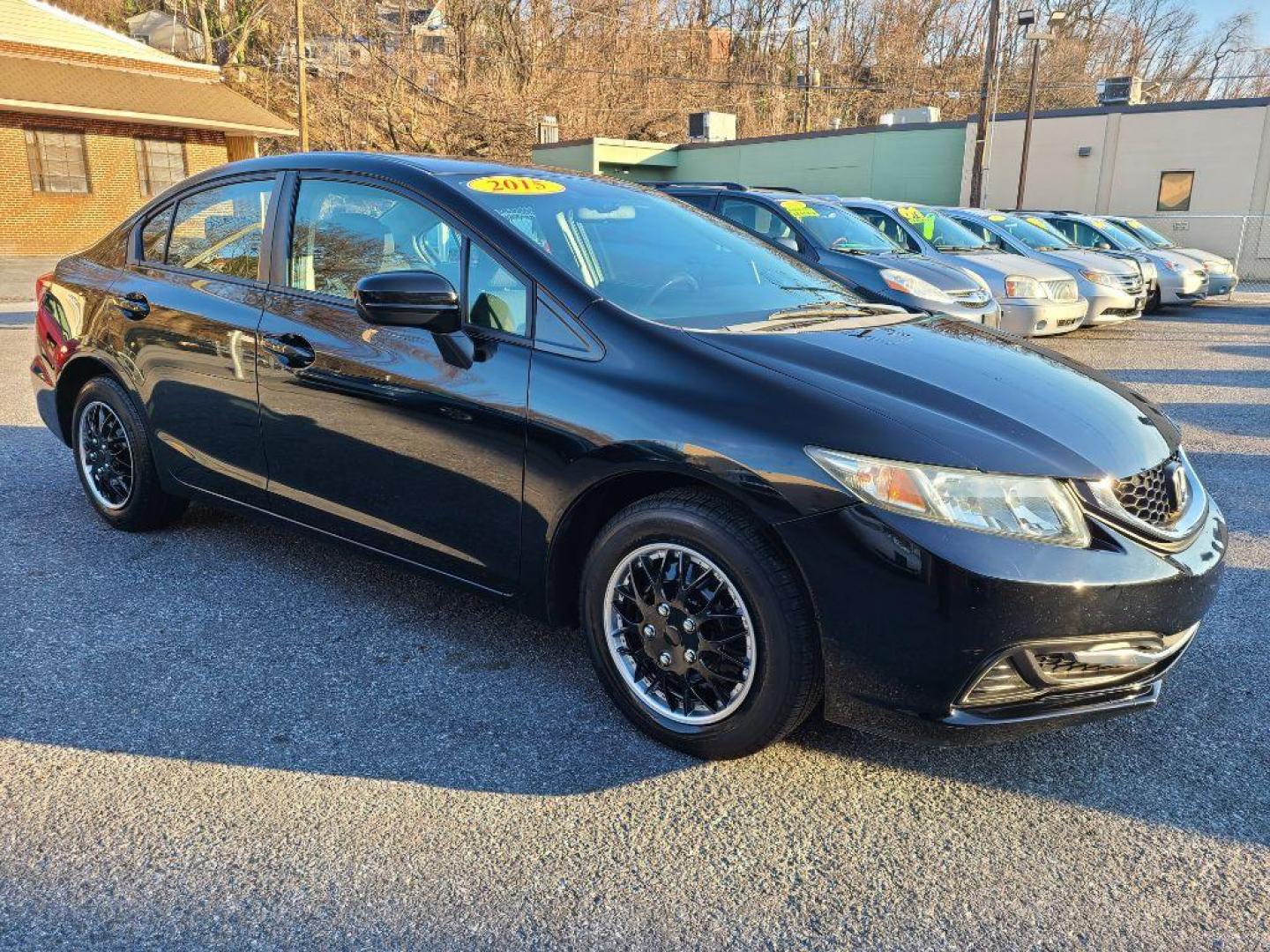 2015 BLACK HONDA CIVIC LX (19XFB2F53FE) with an 1.8L engine, Continuously Variable transmission, located at 7981 Paxton Street, Harrisburg, PA, 17111, (717) 561-2926, 40.261490, -76.749229 - WE FINANCE!!! Good Credit/ Bad Credit/ No Credit - ALL Trade-Ins Welcomed!!! ***Guaranteed Credit Approval*** APPLY ONLINE or CALL us TODAY ;) Internet Prices and Marketplace Prices are SPECIAL discounted ***CASH DEALS*** Retail Prices are higher. Please call us to discuss your cash and finan - Photo#6