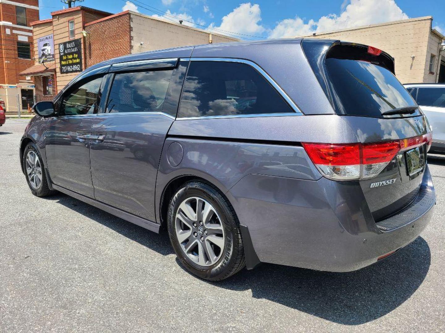 2015 GRAY HONDA ODYSSEY TOURING (5FNRL5H91FB) with an 3.5L engine, Automatic transmission, located at 7981 Paxton Street, Harrisburg, PA, 17111, (717) 561-2926, 40.261490, -76.749229 - WE FINANCE!!! Good Credit/ Bad Credit/ No Credit - ALL Trade-Ins Welcomed!!! ***Guaranteed Credit Approval*** APPLY ONLINE or CALL us TODAY ;) Internet Prices and Marketplace Prices are SPECIAL discounted ***CASH DEALS*** Retail Prices are higher. Please call us to discuss your cash and finan - Photo#2