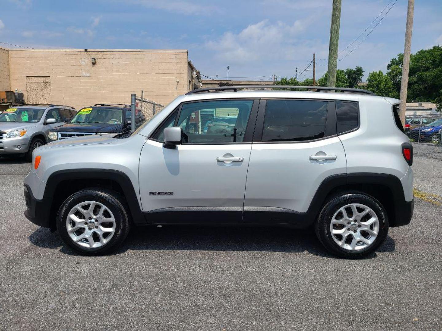 2015 SILVER JEEP RENEGADE LATITUDE (ZACCJBBTXFP) with an 2.4L engine, Automatic transmission, located at 7981 Paxton Street, Harrisburg, PA, 17111, (717) 561-2926, 40.261490, -76.749229 - WE FINANCE!!! Good Credit/ Bad Credit/ No Credit - ALL Trade-Ins Welcomed!!! ***Guaranteed Credit Approval*** APPLY ONLINE or CALL us TODAY ;) Internet Prices and Marketplace Prices are SPECIAL discounted ***CASH DEALS*** Retail Prices are higher. Please call us to discuss your cash and finan - Photo#1