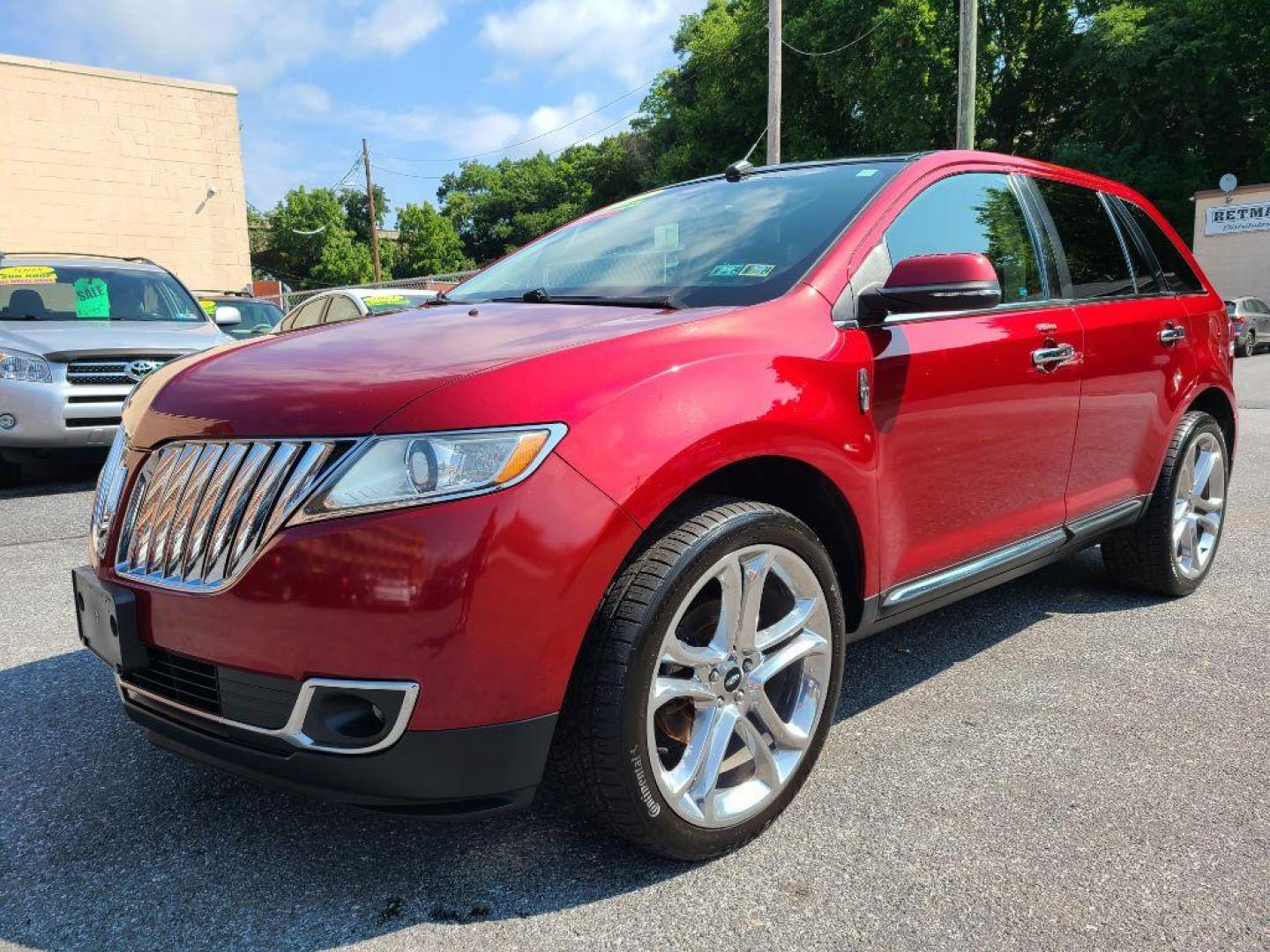 2015 RED LINCOLN MKX AWD SUV (2LMDJ8JK7FB) with an 3.7L engine, Automatic transmission, located at 7981 Paxton Street, Harrisburg, PA, 17111, (717) 561-2926, 40.261490, -76.749229 - WE FINANCE!!! Good Credit/ Bad Credit/ No Credit - ALL Trade-Ins Welcomed!!! ***Guaranteed Credit Approval*** APPLY ONLINE or CALL us TODAY ;) Internet Prices and Marketplace Prices are SPECIAL discounted ***CASH DEALS*** Retail Prices are higher. Please call us to discuss your cash and finan - Photo#0