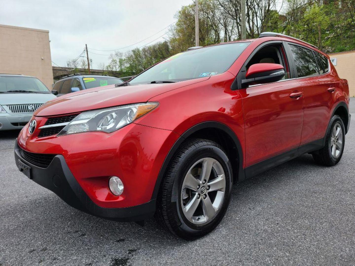 2015 RED TOYOTA RAV4 XLE (JTMRFREV2FD) with an 2.5L engine, Automatic transmission, located at 117 North Cameron Street, Harrisburg, PA, 17101, (717) 963-8962, 40.266762, -76.875259 - WE FINANCE!!! Good Credit/ Bad Credit/ No Credit - ALL Trade-Ins Welcomed!!! ***Guaranteed Credit Approval*** APPLY ONLINE or CALL us TODAY ;) Internet Prices and Marketplace Prices are SPECIAL discounted ***CASH DEALS*** Retail Prices are higher. Please call us to discuss your cash and finan - Photo#0