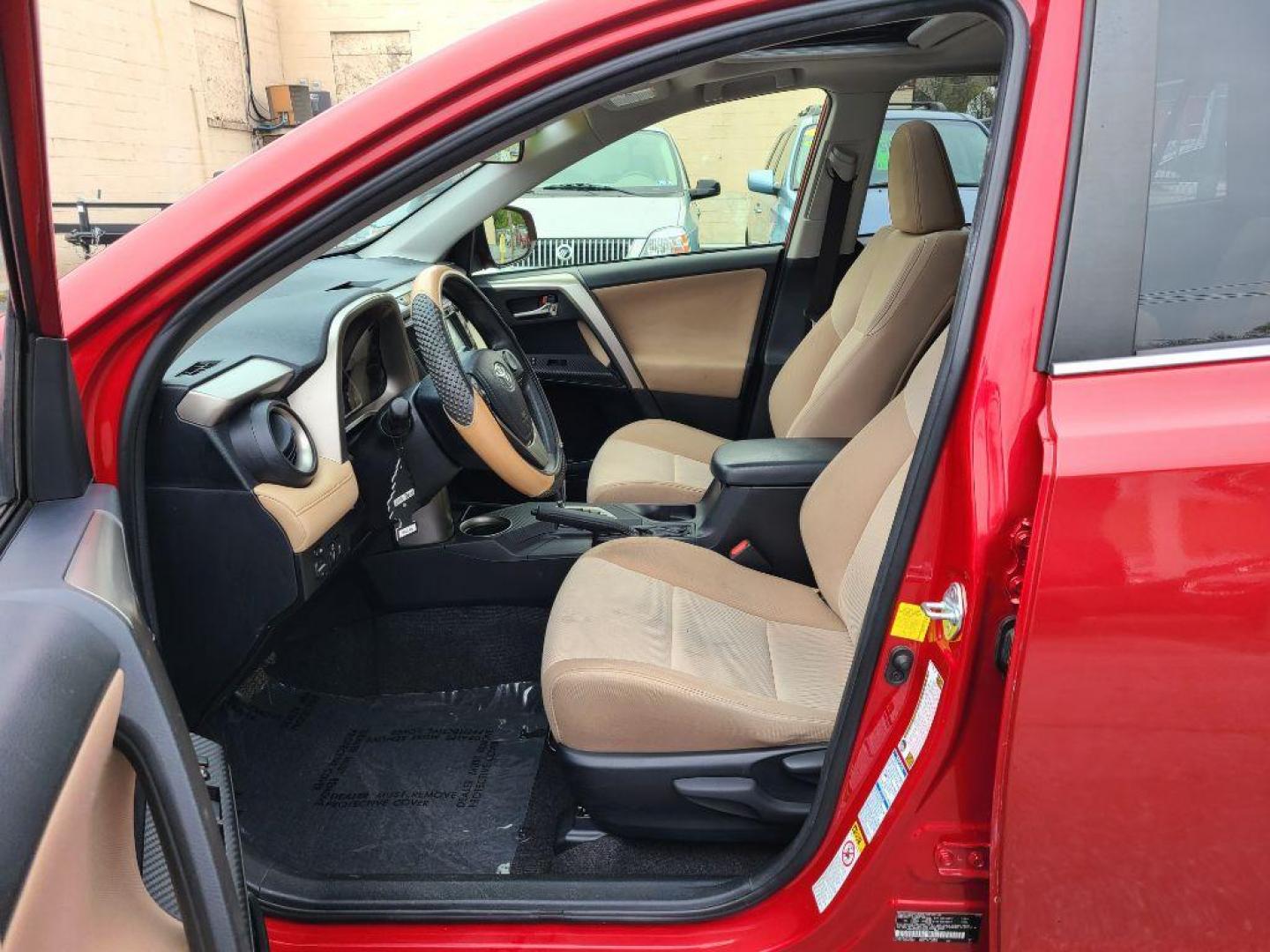 2015 RED TOYOTA RAV4 XLE (JTMRFREV2FD) with an 2.5L engine, Automatic transmission, located at 117 North Cameron Street, Harrisburg, PA, 17101, (717) 963-8962, 40.266762, -76.875259 - WE FINANCE!!! Good Credit/ Bad Credit/ No Credit - ALL Trade-Ins Welcomed!!! ***Guaranteed Credit Approval*** APPLY ONLINE or CALL us TODAY ;) Internet Prices and Marketplace Prices are SPECIAL discounted ***CASH DEALS*** Retail Prices are higher. Please call us to discuss your cash and finan - Photo#14