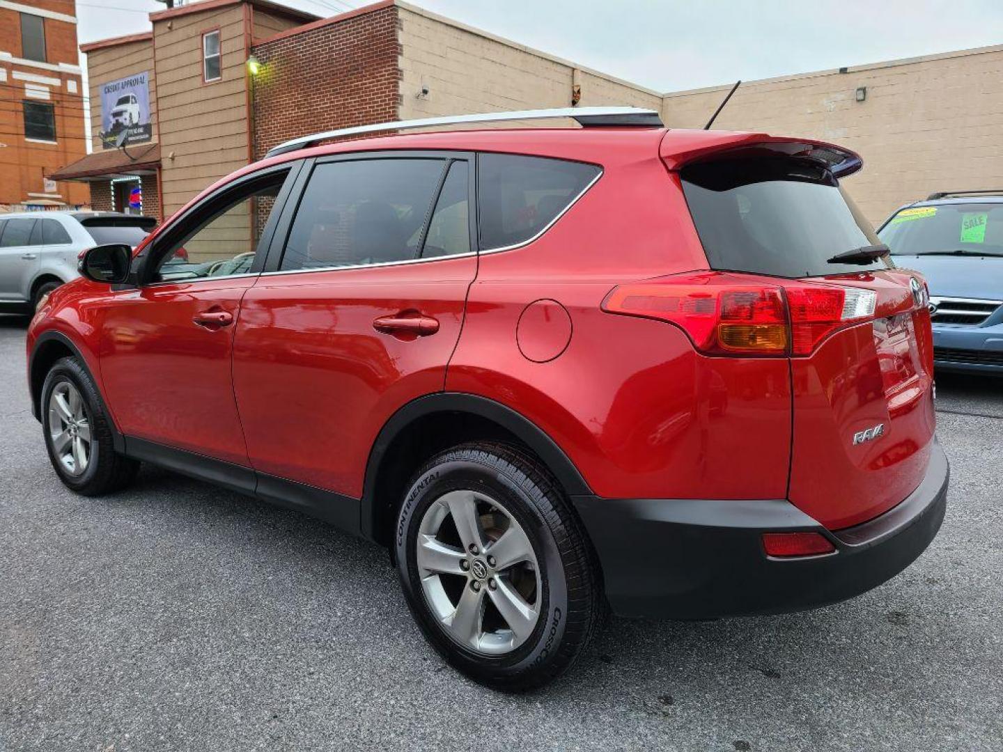 2015 RED TOYOTA RAV4 XLE (JTMRFREV2FD) with an 2.5L engine, Automatic transmission, located at 117 North Cameron Street, Harrisburg, PA, 17101, (717) 963-8962, 40.266762, -76.875259 - WE FINANCE!!! Good Credit/ Bad Credit/ No Credit - ALL Trade-Ins Welcomed!!! ***Guaranteed Credit Approval*** APPLY ONLINE or CALL us TODAY ;) Internet Prices and Marketplace Prices are SPECIAL discounted ***CASH DEALS*** Retail Prices are higher. Please call us to discuss your cash and finan - Photo#2