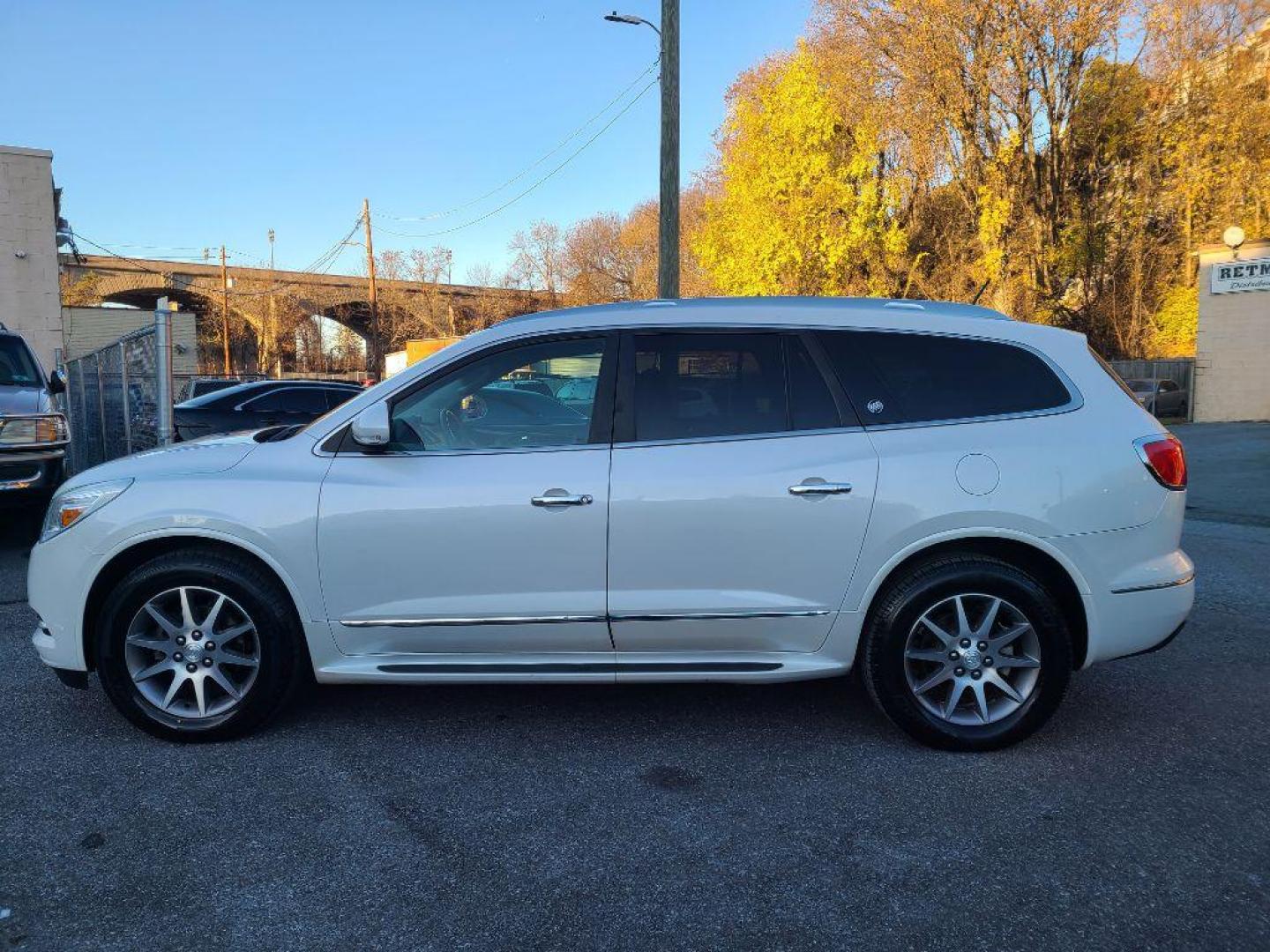 2016 WHITE BUICK ENCLAVE SUV UTILITY AWD (5GAKVBKD7GJ) with an 3.6L engine, Automatic transmission, located at 7981 Paxton Street, Harrisburg, PA, 17111, (717) 561-2926, 40.261490, -76.749229 - WE FINANCE!!! Good Credit/ Bad Credit/ No Credit - ALL Trade-Ins Welcomed!!! ***Guaranteed Credit Approval*** APPLY ONLINE or CALL us TODAY ;) Internet Prices and Marketplace Prices are SPECIAL discounted ***CASH DEALS*** Retail Prices are higher. Please call us to discuss your cash and finan - Photo#1