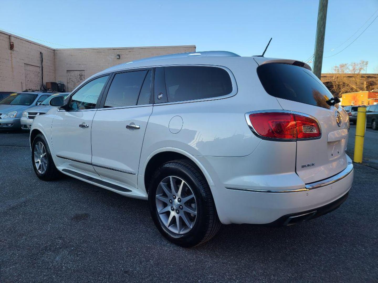 2016 WHITE BUICK ENCLAVE SUV UTILITY AWD (5GAKVBKD7GJ) with an 3.6L engine, Automatic transmission, located at 7981 Paxton Street, Harrisburg, PA, 17111, (717) 561-2926, 40.261490, -76.749229 - WE FINANCE!!! Good Credit/ Bad Credit/ No Credit - ALL Trade-Ins Welcomed!!! ***Guaranteed Credit Approval*** APPLY ONLINE or CALL us TODAY ;) Internet Prices and Marketplace Prices are SPECIAL discounted ***CASH DEALS*** Retail Prices are higher. Please call us to discuss your cash and finan - Photo#2