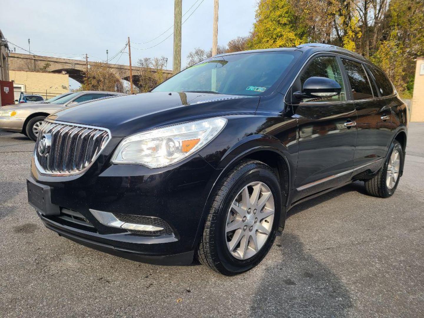 2016 BLACK BUICK ENCLAVE (5GAKVBKD7GJ) with an 3.6L engine, Automatic transmission, located at 117 North Cameron Street, Harrisburg, PA, 17101, (717) 963-8962, 40.266762, -76.875259 - WE FINANCE!!! Good Credit/ Bad Credit/ No Credit - ALL Trade-Ins Welcomed!!! ***Guaranteed Credit Approval*** APPLY ONLINE or CALL us TODAY ;) Internet Prices and Marketplace Prices are SPECIAL discounted ***CASH DEALS*** Retail Prices are higher. Please call us to discuss your cash and finan - Photo#0