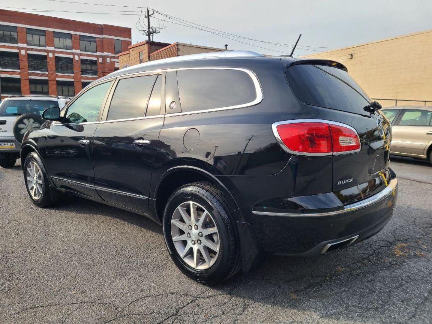 2016 BLACK BUICK ENCLAVE (5GAKVBKD7GJ) with an 3.6L engine, Automatic transmission, located at 117 North Cameron Street, Harrisburg, PA, 17101, (717) 963-8962, 40.266762, -76.875259 - WE FINANCE!!! Good Credit/ Bad Credit/ No Credit - ALL Trade-Ins Welcomed!!! ***Guaranteed Credit Approval*** APPLY ONLINE or CALL us TODAY ;) Internet Prices and Marketplace Prices are SPECIAL discounted ***CASH DEALS*** Retail Prices are higher. Please call us to discuss your cash and finan - Photo#2