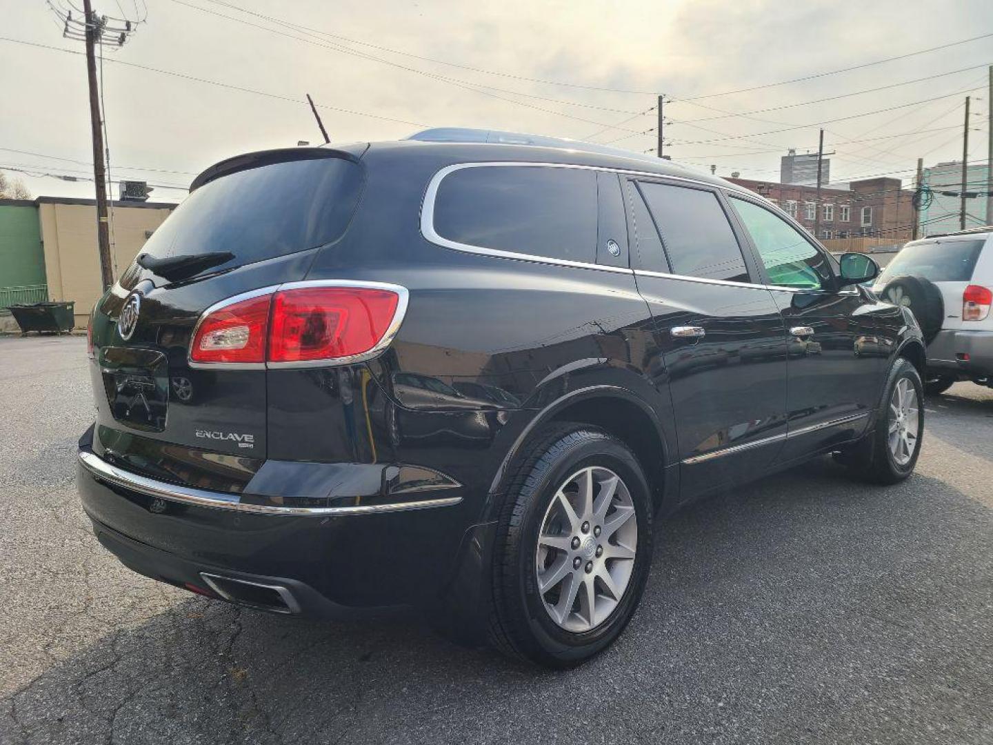 2016 BLACK BUICK ENCLAVE (5GAKVBKD7GJ) with an 3.6L engine, Automatic transmission, located at 117 North Cameron Street, Harrisburg, PA, 17101, (717) 963-8962, 40.266762, -76.875259 - WE FINANCE!!! Good Credit/ Bad Credit/ No Credit - ALL Trade-Ins Welcomed!!! ***Guaranteed Credit Approval*** APPLY ONLINE or CALL us TODAY ;) Internet Prices and Marketplace Prices are SPECIAL discounted ***CASH DEALS*** Retail Prices are higher. Please call us to discuss your cash and finan - Photo#4