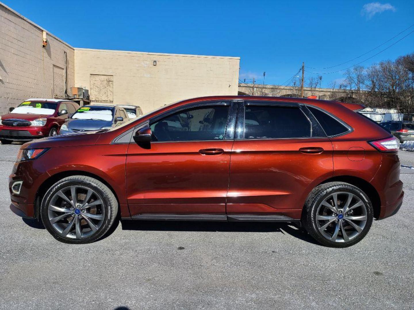 2016 BURGUN FORD EDGE SPORT (2FMPK4AP2GB) with an 2.7L engine, Automatic transmission, located at 7981 Paxton Street, Harrisburg, PA, 17111, (717) 561-2926, 40.261490, -76.749229 - WE FINANCE!!! Good Credit/ Bad Credit/ No Credit - ALL Trade-Ins Welcomed!!! ***Guaranteed Credit Approval*** APPLY ONLINE or CALL us TODAY ;) Internet Prices and Marketplace Prices are SPECIAL discounted ***CASH DEALS*** Retail Prices are higher. Please call us to discuss your cash and finan - Photo#1