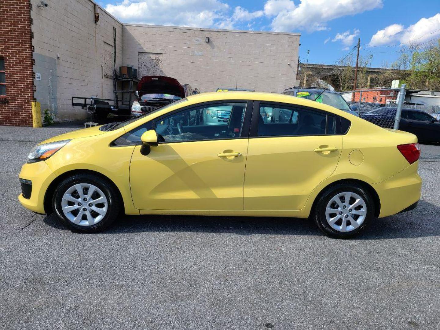 2016 YELLOW KIA RIO LX (KNADM4A32G6) with an 1.6L engine, 6-Speed Manual transmission, located at 117 North Cameron Street, Harrisburg, PA, 17101, (717) 963-8962, 40.266762, -76.875259 - WE FINANCE!!! Good Credit/ Bad Credit/ No Credit - ALL Trade-Ins Welcomed!!! ***Guaranteed Credit Approval*** APPLY ONLINE or CALL us TODAY ;) Internet Prices and Marketplace Prices are SPECIAL discounted ***CASH DEALS*** Retail Prices are higher. Please call us to discuss your cash and finan - Photo#1