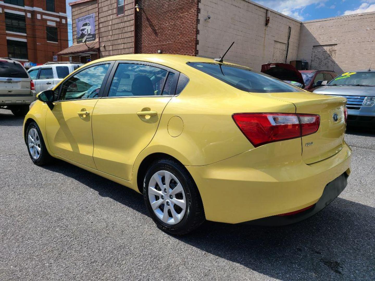 2016 YELLOW KIA RIO LX (KNADM4A32G6) with an 1.6L engine, 6-Speed Manual transmission, located at 117 North Cameron Street, Harrisburg, PA, 17101, (717) 963-8962, 40.266762, -76.875259 - WE FINANCE!!! Good Credit/ Bad Credit/ No Credit - ALL Trade-Ins Welcomed!!! ***Guaranteed Credit Approval*** APPLY ONLINE or CALL us TODAY ;) Internet Prices and Marketplace Prices are SPECIAL discounted ***CASH DEALS*** Retail Prices are higher. Please call us to discuss your cash and finan - Photo#2