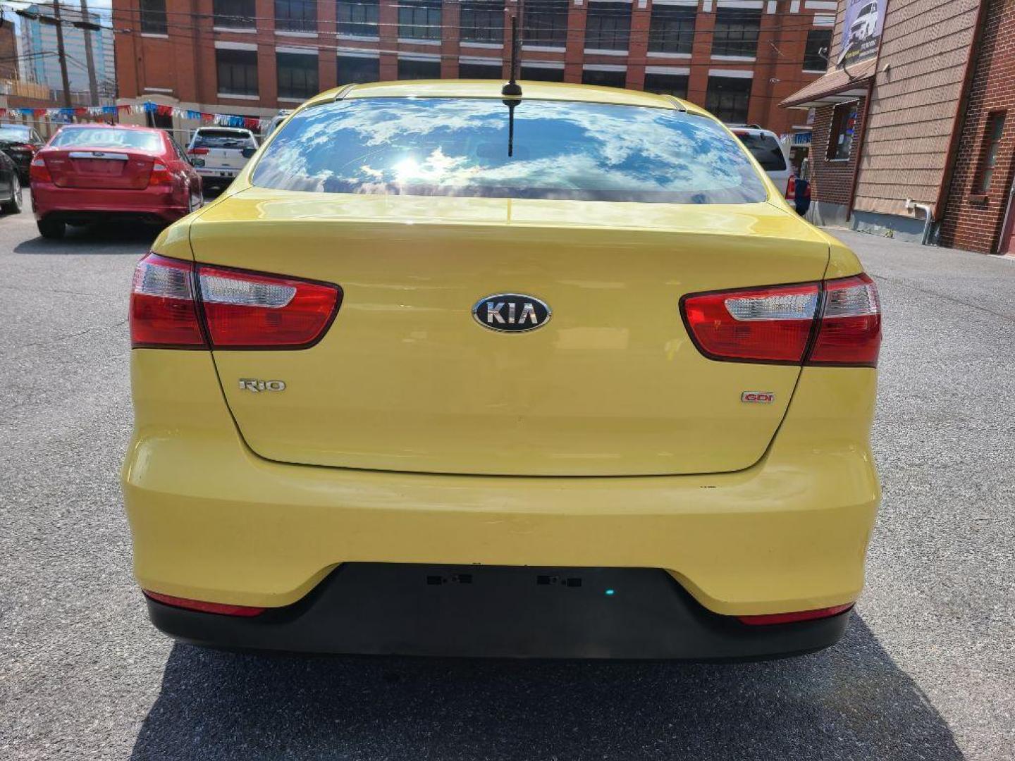 2016 YELLOW KIA RIO LX (KNADM4A32G6) with an 1.6L engine, 6-Speed Manual transmission, located at 117 North Cameron Street, Harrisburg, PA, 17101, (717) 963-8962, 40.266762, -76.875259 - WE FINANCE!!! Good Credit/ Bad Credit/ No Credit - ALL Trade-Ins Welcomed!!! ***Guaranteed Credit Approval*** APPLY ONLINE or CALL us TODAY ;) Internet Prices and Marketplace Prices are SPECIAL discounted ***CASH DEALS*** Retail Prices are higher. Please call us to discuss your cash and finan - Photo#3